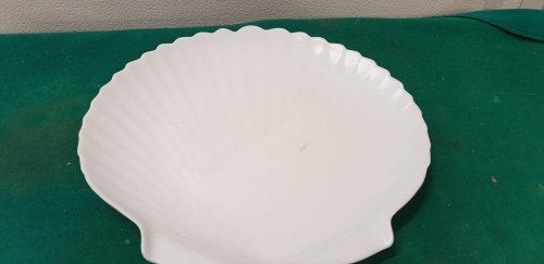 schaal glas schelpvormig, Ophalen of Verzenden, 'T Olde Gre-j, Info@toldegrej.nl, Endepoelstraat 20f Didam