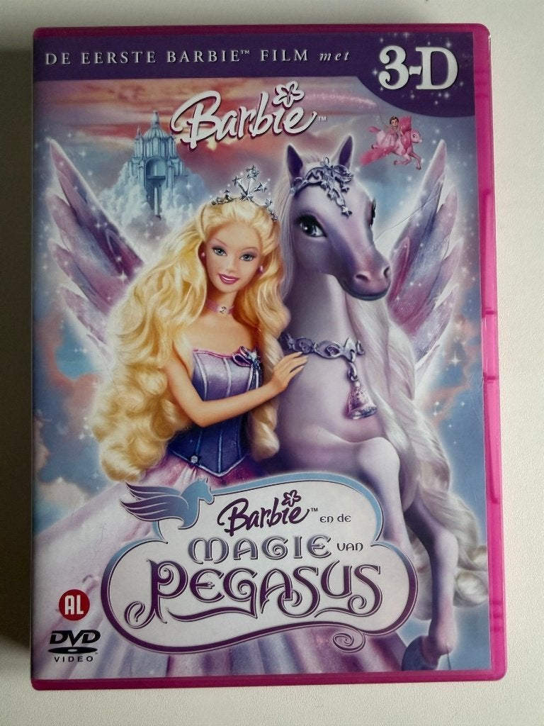 Barbie en de Magie van Pegasus (2005) DVD | Actie 5=4, Ophalen of Verzenden, Zo goed als nieuw