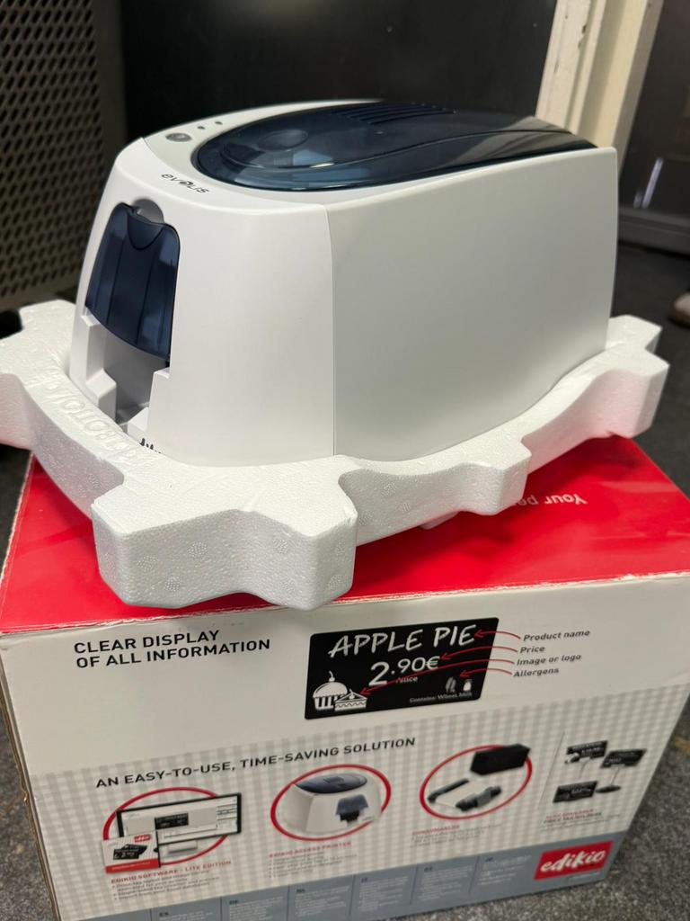 Evolis Edikio Access voor prijskaartjes, Computers en Software, Printers, Ophalen of Verzenden, Zo goed als nieuw
