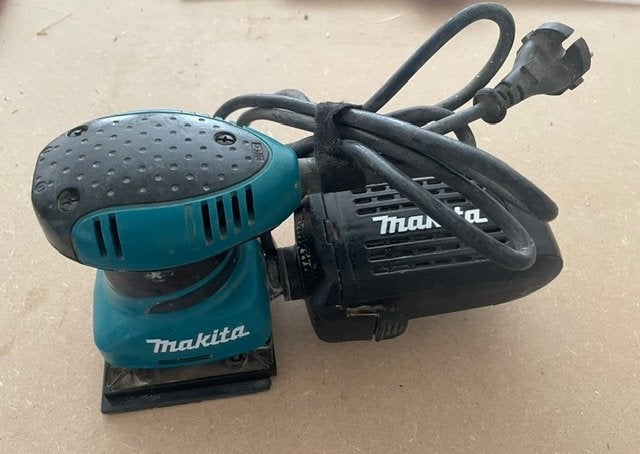 Makita BO 4565 (Vlakschuurmachine), Verzenden, Gebruikt, Minder dan 600 watt, Vlakschuurmachine