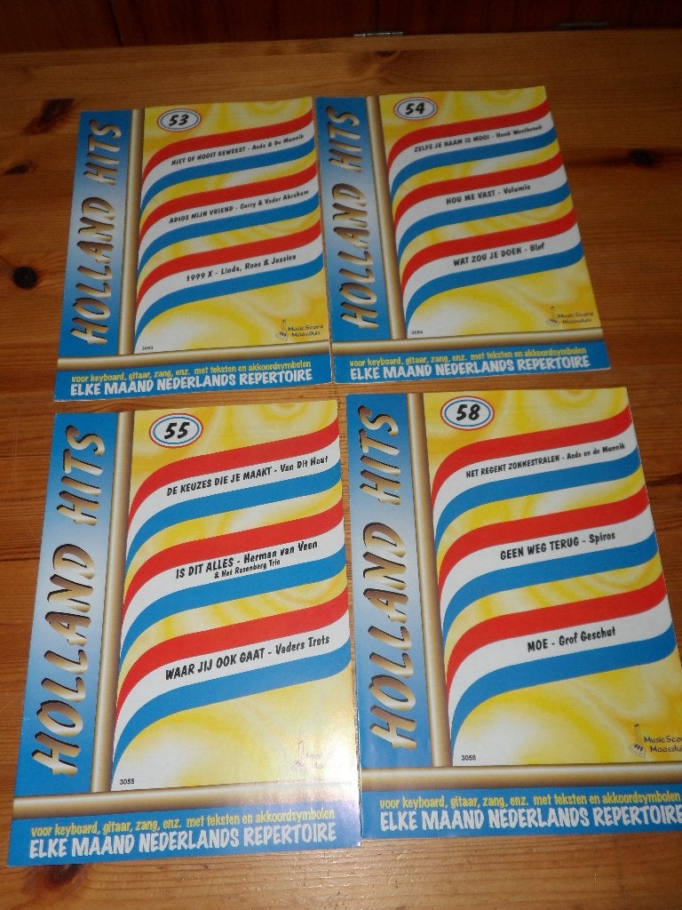 Holland Hits - 55 / 59 / 60 / 61 /62 / 63 / 64 / 65 / 68, Nieuw, Ophalen of Verzenden, Keyboard, Artiest of Componist
