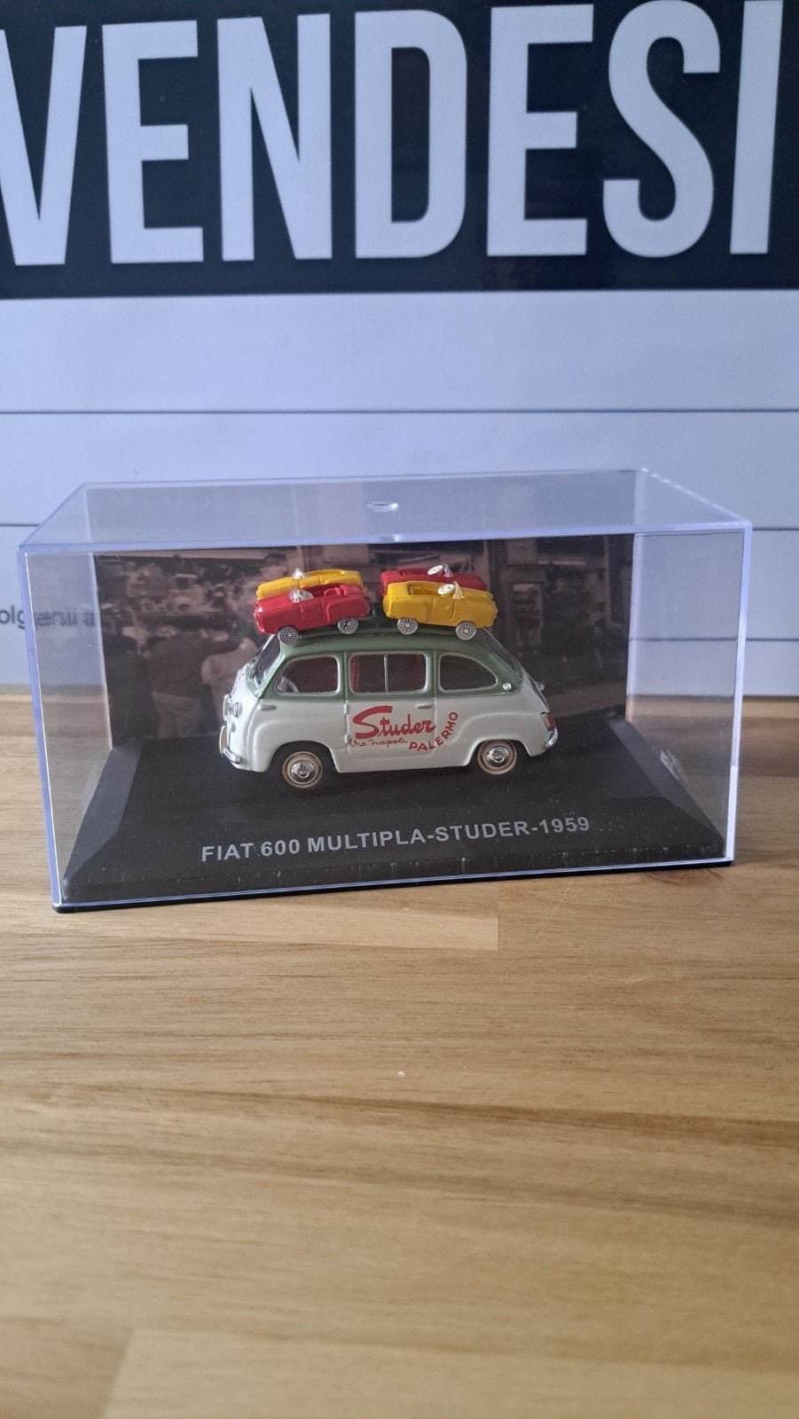 FIAT 600 MULTIPLA-STUDER-1959, Ophalen of Verzenden, Nieuw, Auto, Overige merken