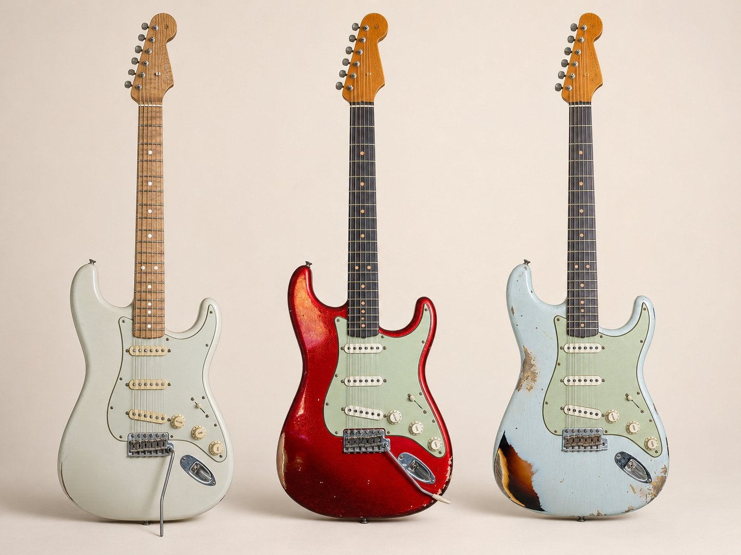3x Fender Custom Shop Stratocaster Namm 2022, Ophalen of Verzenden, Zo goed als nieuw, Solid body, Fender