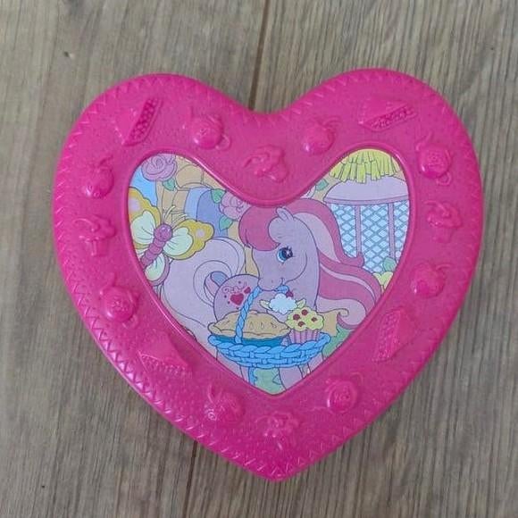 Hasbro McDonalds my little pony opbergbakje happy meal, Ophalen of Verzenden, Zo goed als nieuw