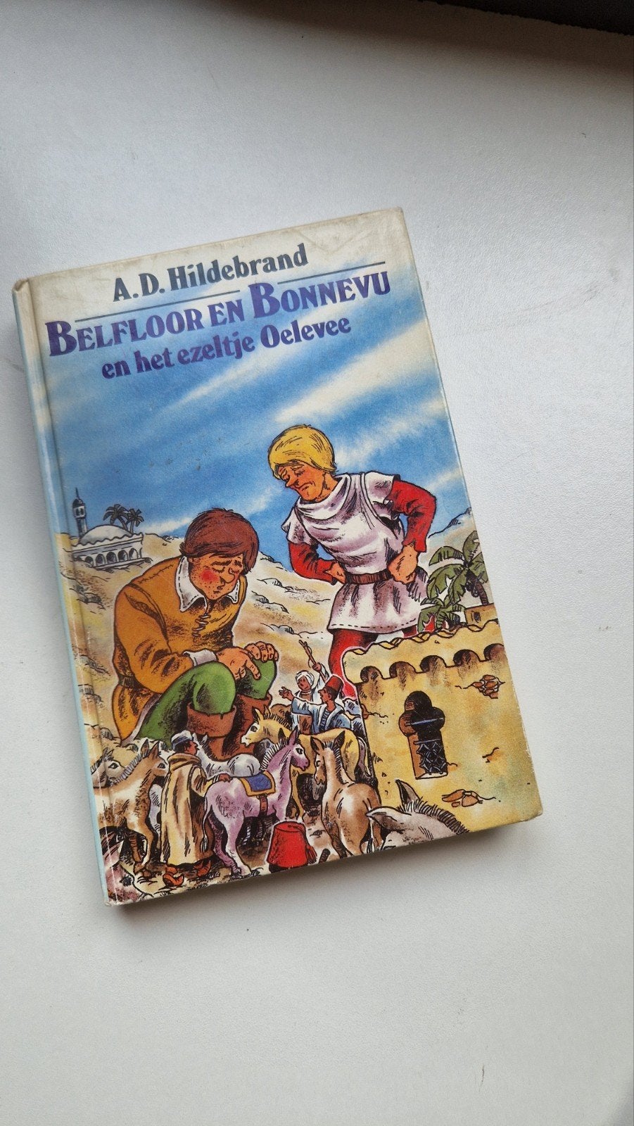 Belfloor en Bonnevu en het ezeltje Oelevee - A.D. Hildebrand, Boeken, Ophalen of Verzenden, Gelezen, A.D. Hildebrand, Fictie algemeen