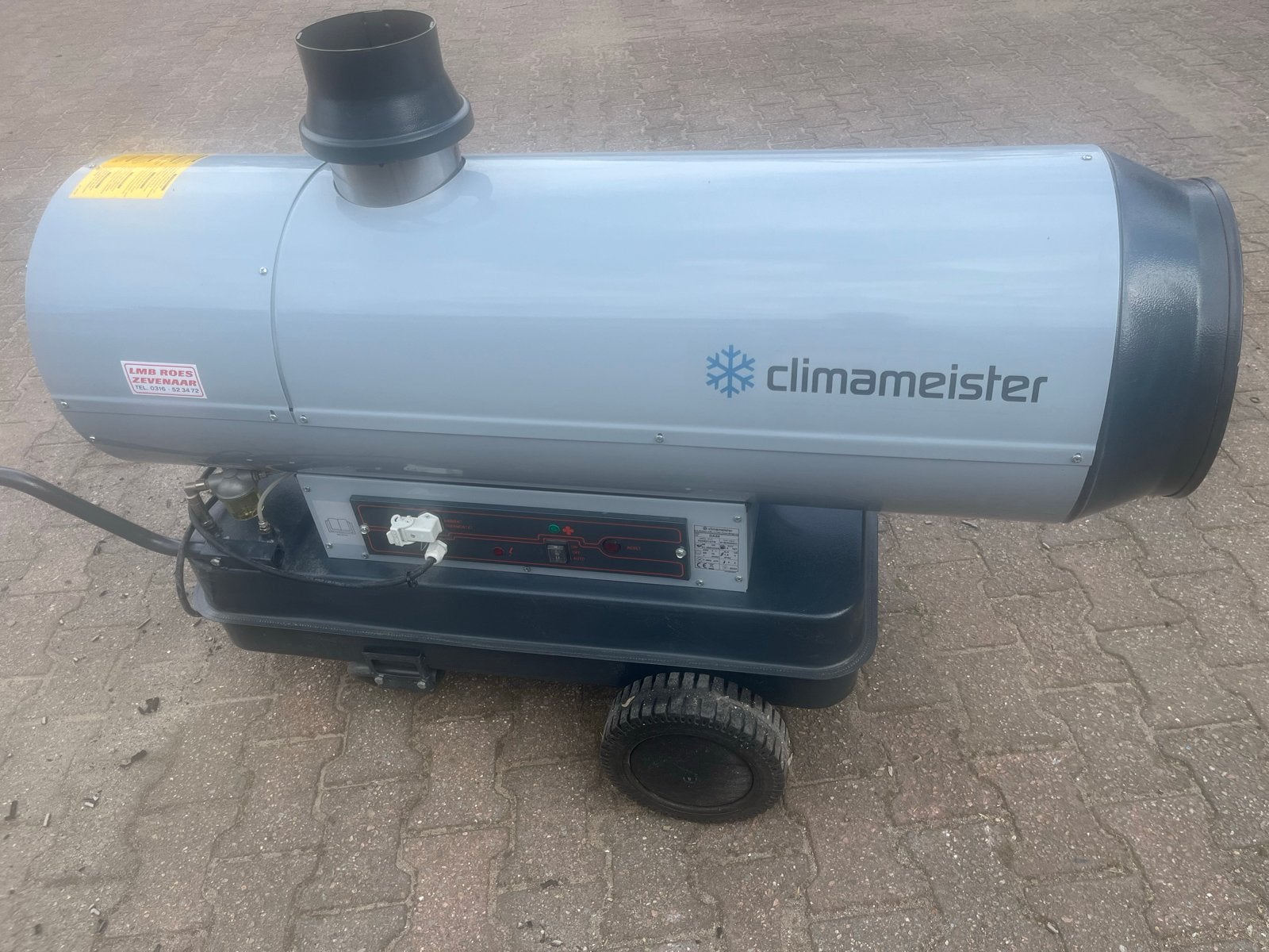 Climameister DA50 Diesel Heater - 48 kW - Zo goed als nieuw, Ophalen, Kachel, 150 cm of meer, Zo goed als nieuw