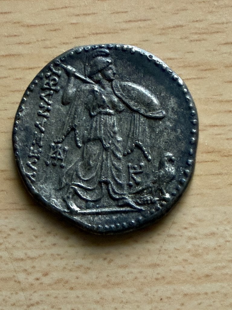 antieke munt, Ophalen of Verzenden, Overige materialen