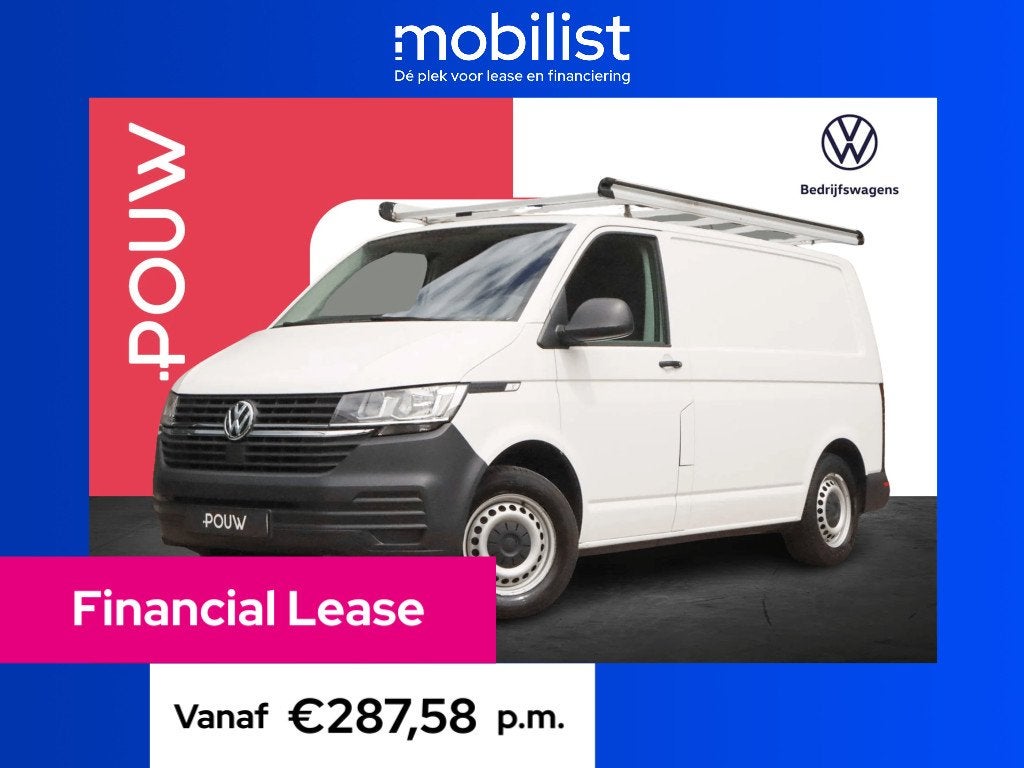 Volkswagen Transporter 2.0 TDI 90pk L1H1 28 (bj 2020), Electronic Stability Program (ESP), Gebruikt, Overige carrosserieën, Wit