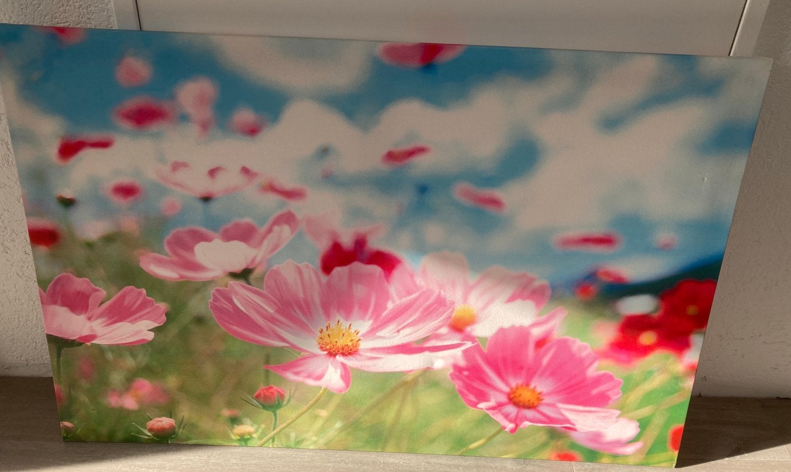 IKEA Pjatterryd afbeelding van bloemen, Ophalen, Zo goed als nieuw, 100 tot 125 cm, Foto of Poster