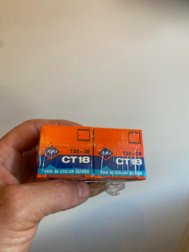 Agfa CT18 135-36 Kleuren Diafilm (2 stuks), Ophalen, Nieuw