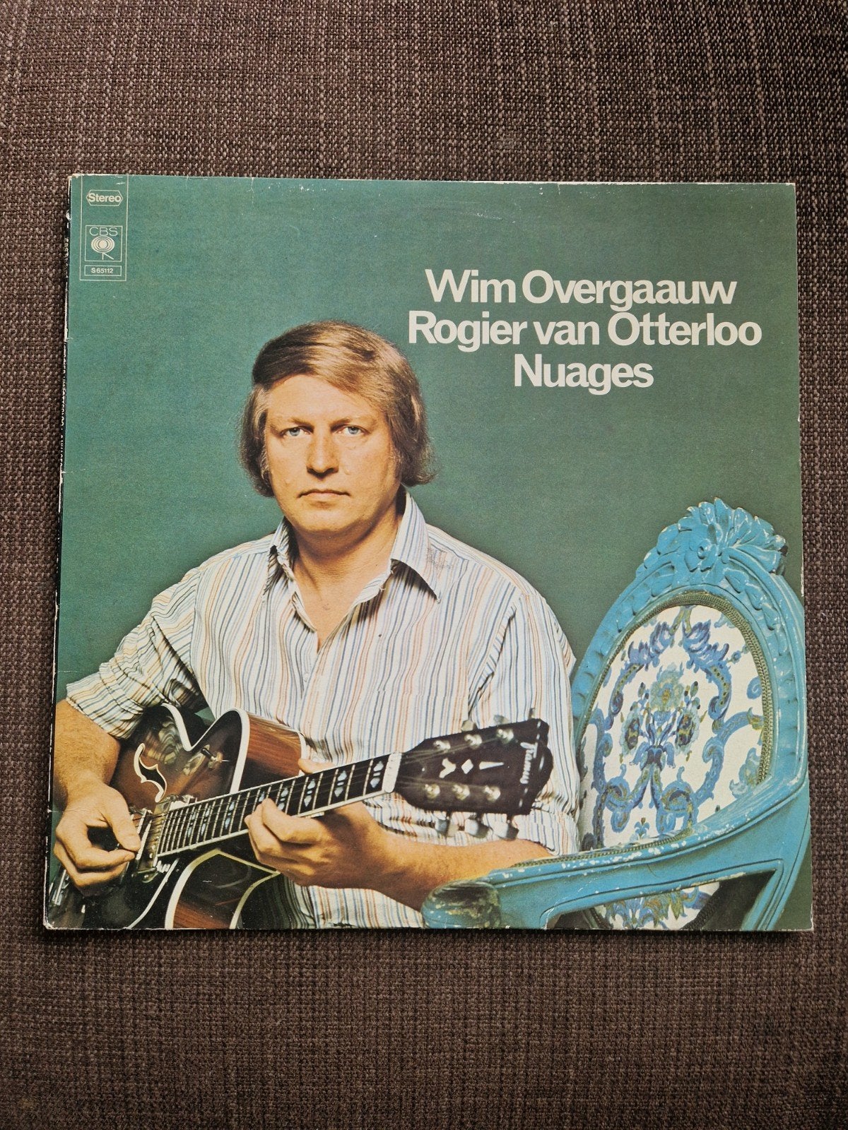 Wim Overgaauw & Rogier van Otterloo - Nuages LP (Jazz), Cd's en Dvd's, Vinyl | Jazz en Blues, 1960 tot 1980, Gebruikt, Originele persing