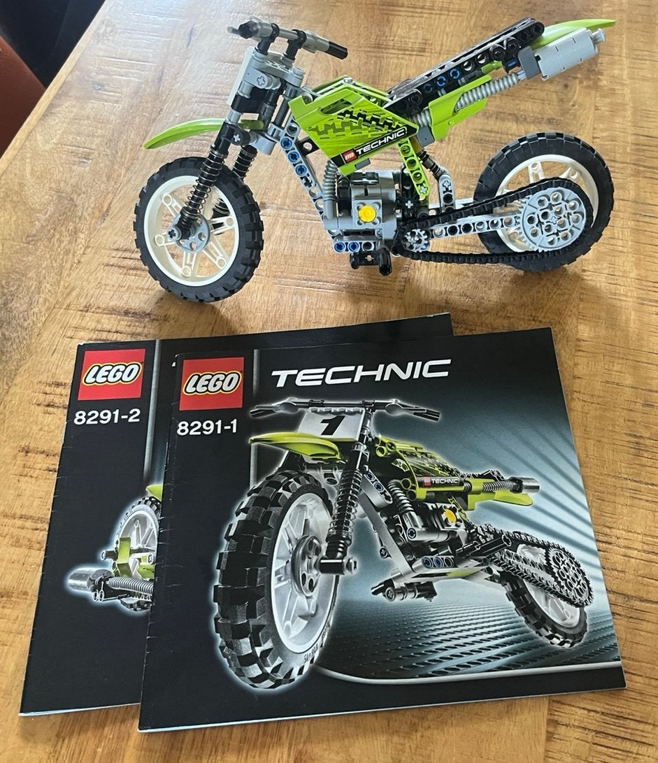 Lego Technic Dirt Bike 8291, Ophalen of Verzenden, Zo goed als nieuw