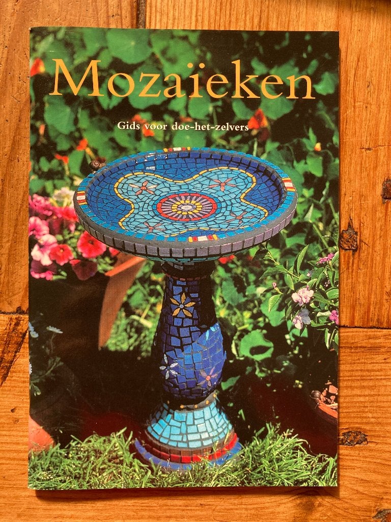 Boek Mozaïeken, een gids voor doe-het-zelvers - Sabina Robba, Ophalen of Verzenden, Nieuw, Overige onderwerpen, Sabina Robba
