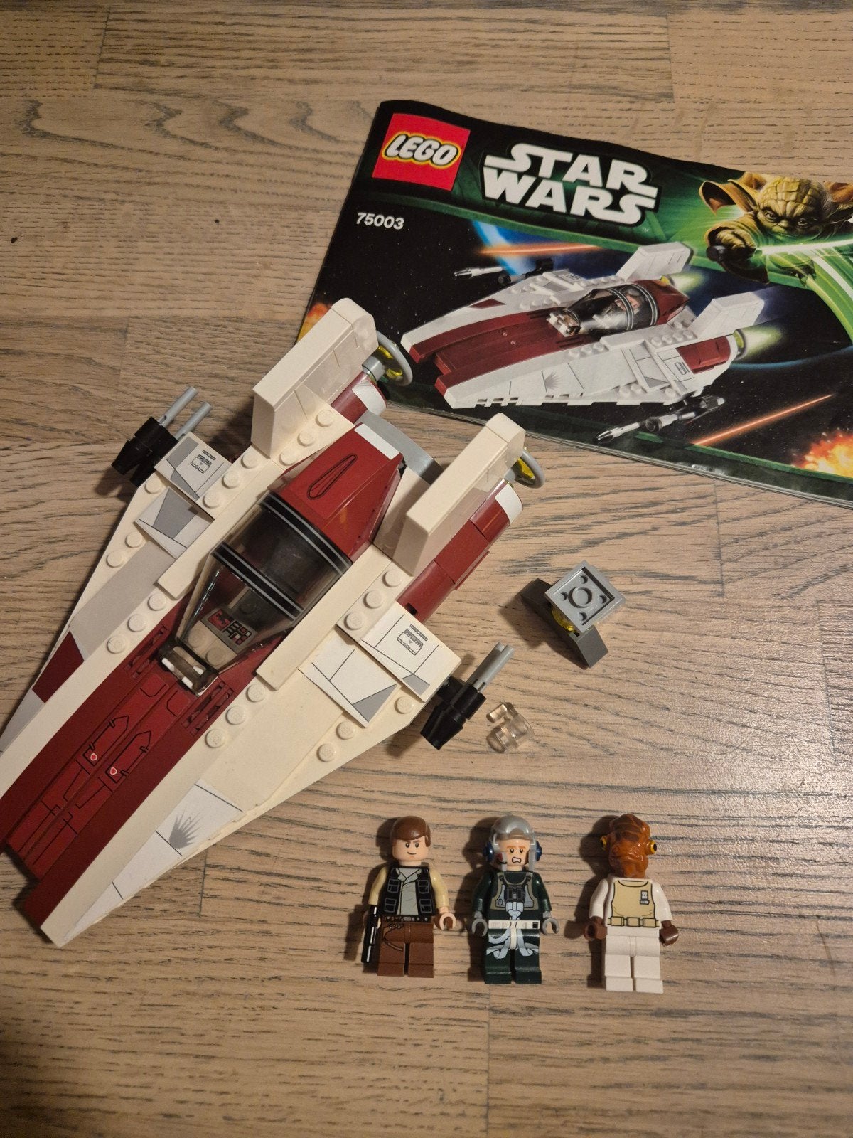 Lego Star Wars 75003 A-wing starfighter, Gebruikt, Star Wars, Lego, Ophalen of Verzenden