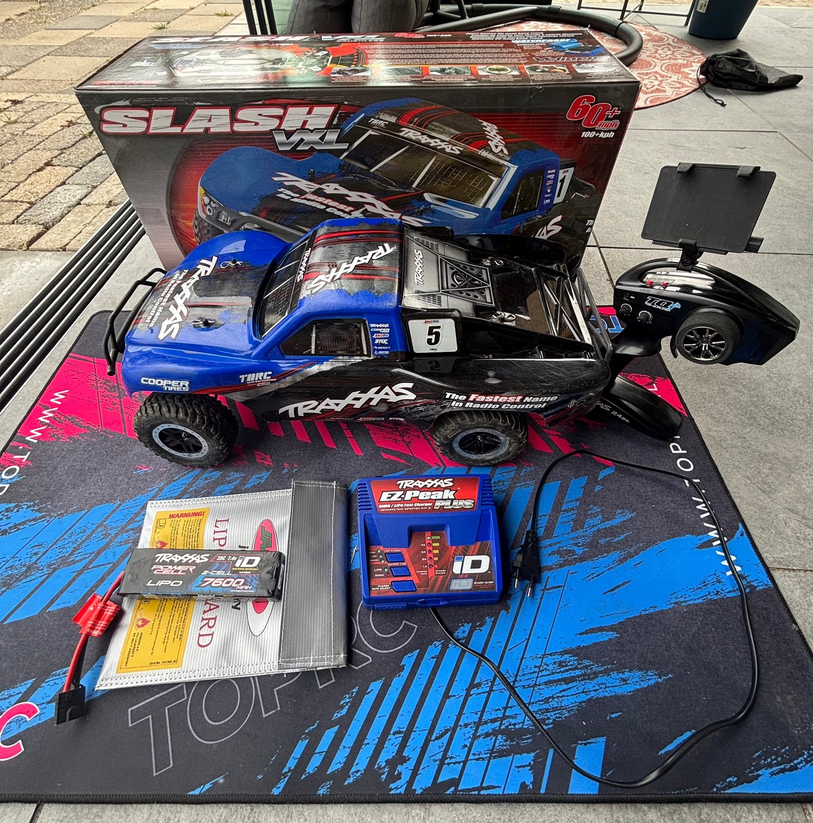 Traxxas slash vxl 2wd, Ophalen of Verzenden, Gebruikt, Elektro, Auto offroad