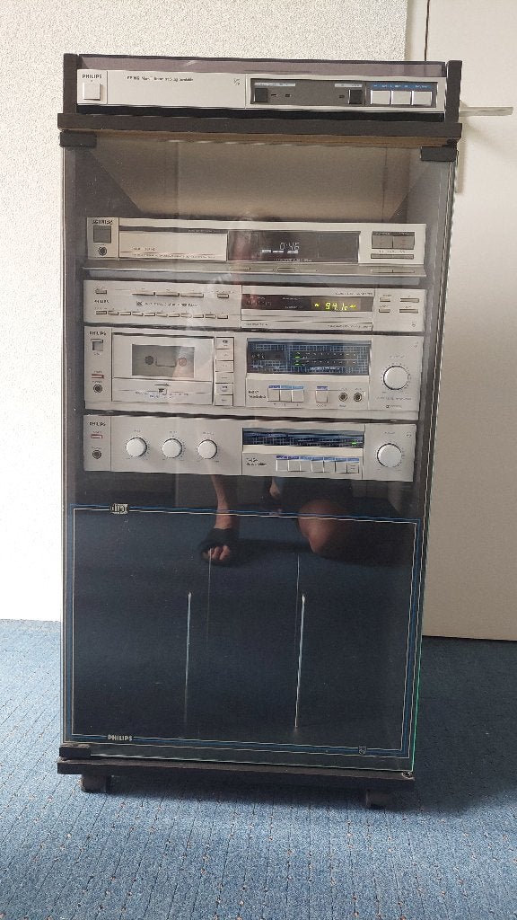 Philips vintage stereoset, Ophalen, Philips, Gebruikt, Tuner of Radio