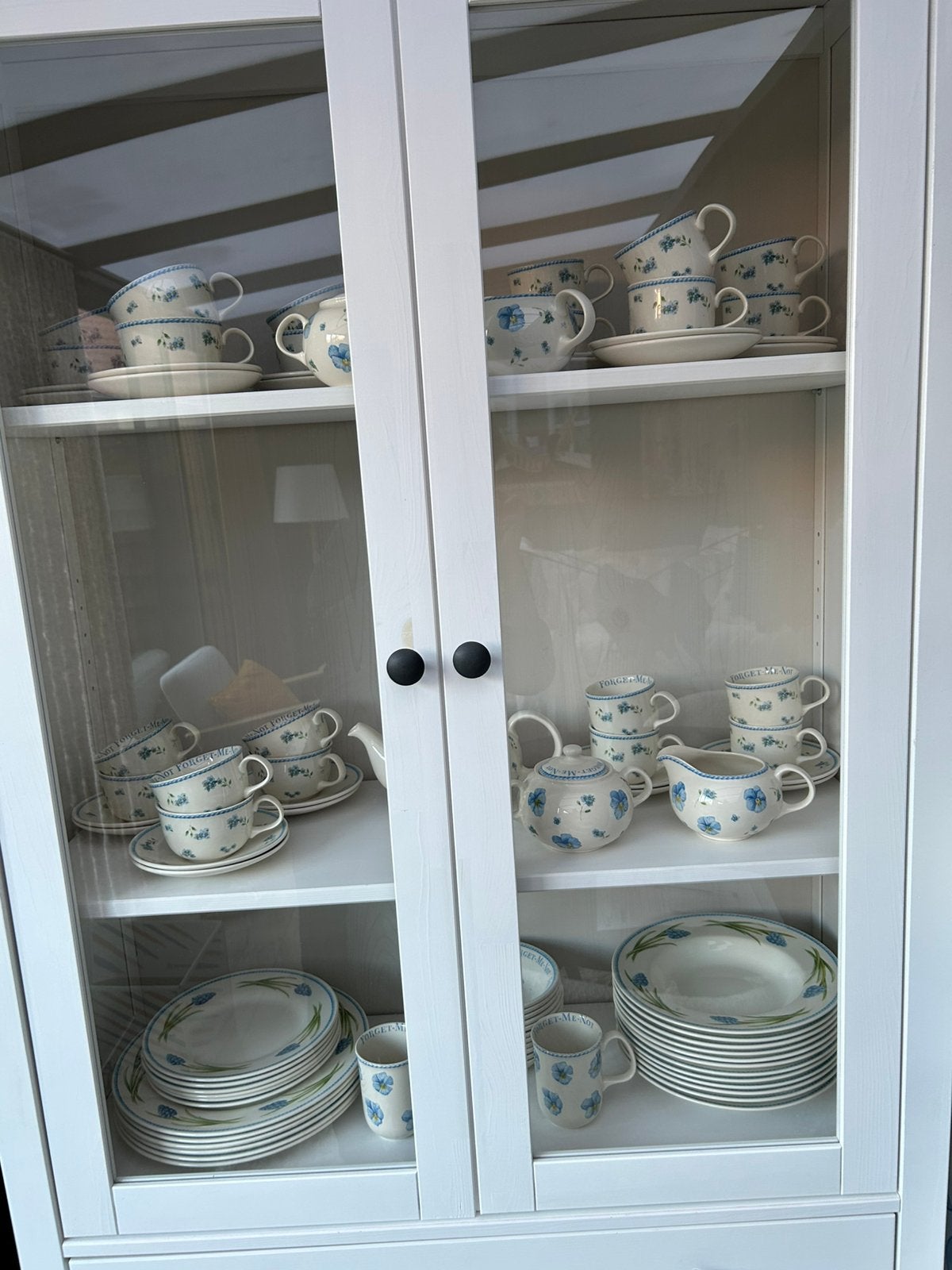 Prachtig servies Libelle Marjolein Bastin, forget me not, Huis en Inrichting, Keuken | Servies, Ophalen, Overige merken, Nieuw