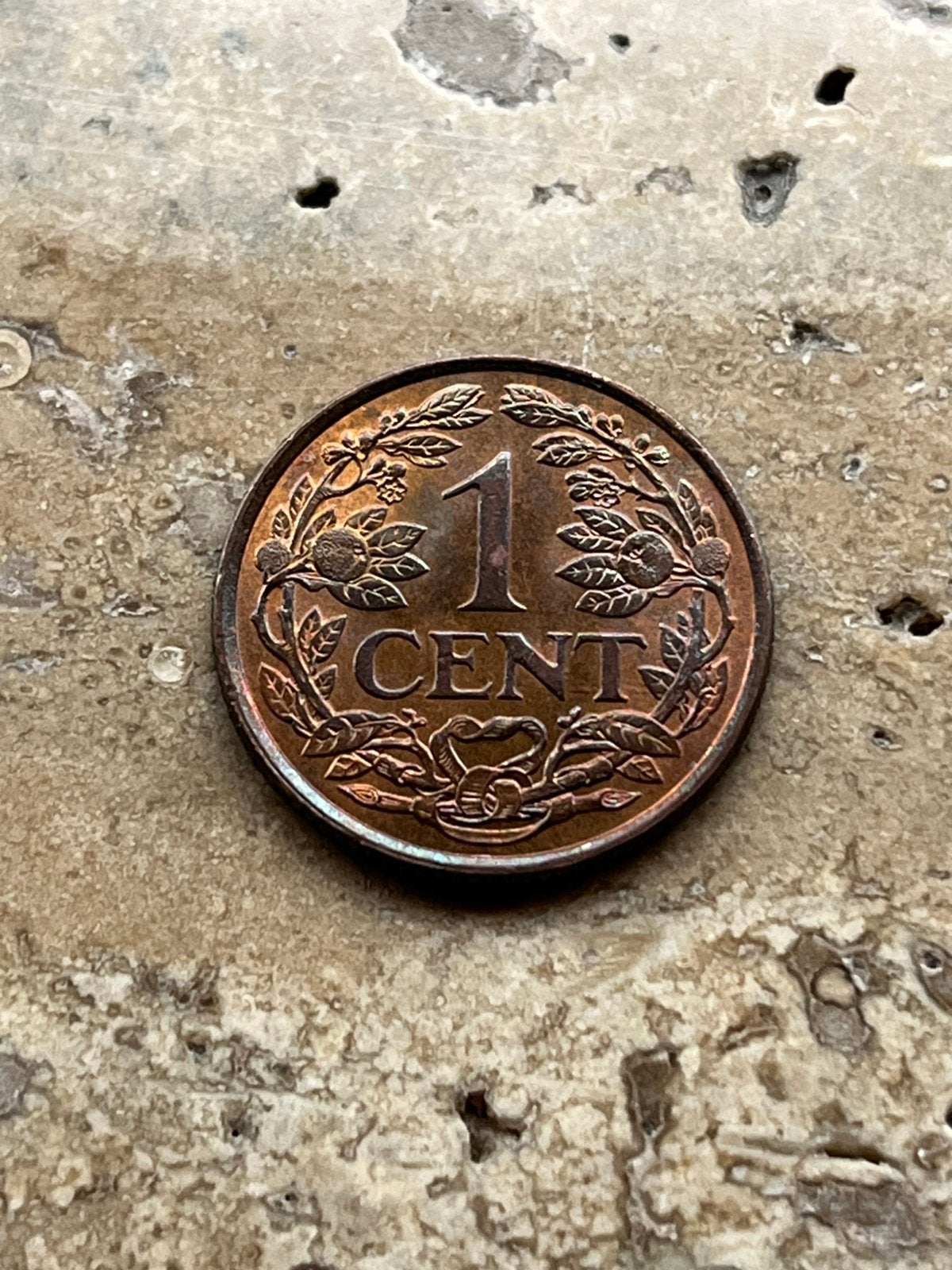 1 cent 1970 Ned Antillen , TOP kwaliteit, Ophalen of Verzenden, Koningin Juliana, 1 cent, Losse munt