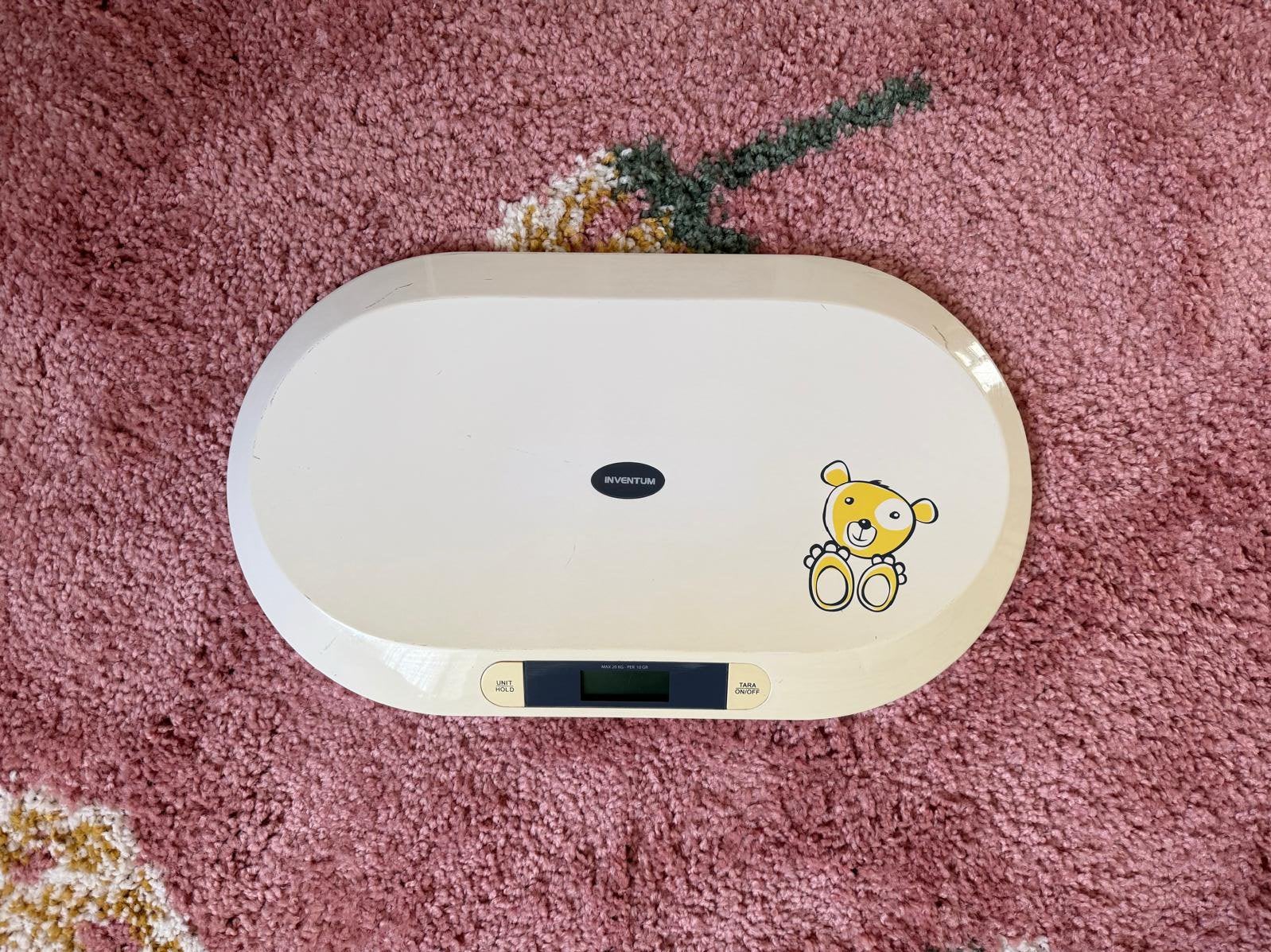 Inventum baby weegschaal, Witgoed en Apparatuur, Weegschalen, 1 tot 500 gram, Ophalen of Verzenden, Digitaal, Personenweegschaal
