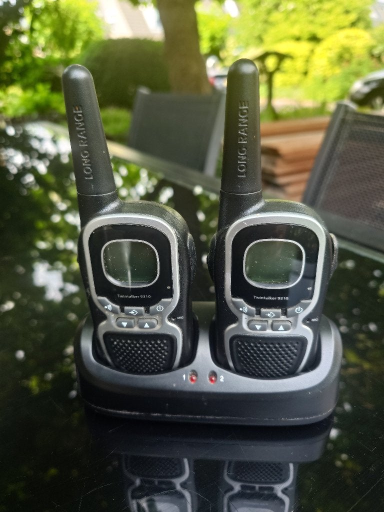 Walkie talkie --- Esscom, Ophalen, Minder dan 2 km, Zo goed als nieuw, Portofoon of Walkie-talkie