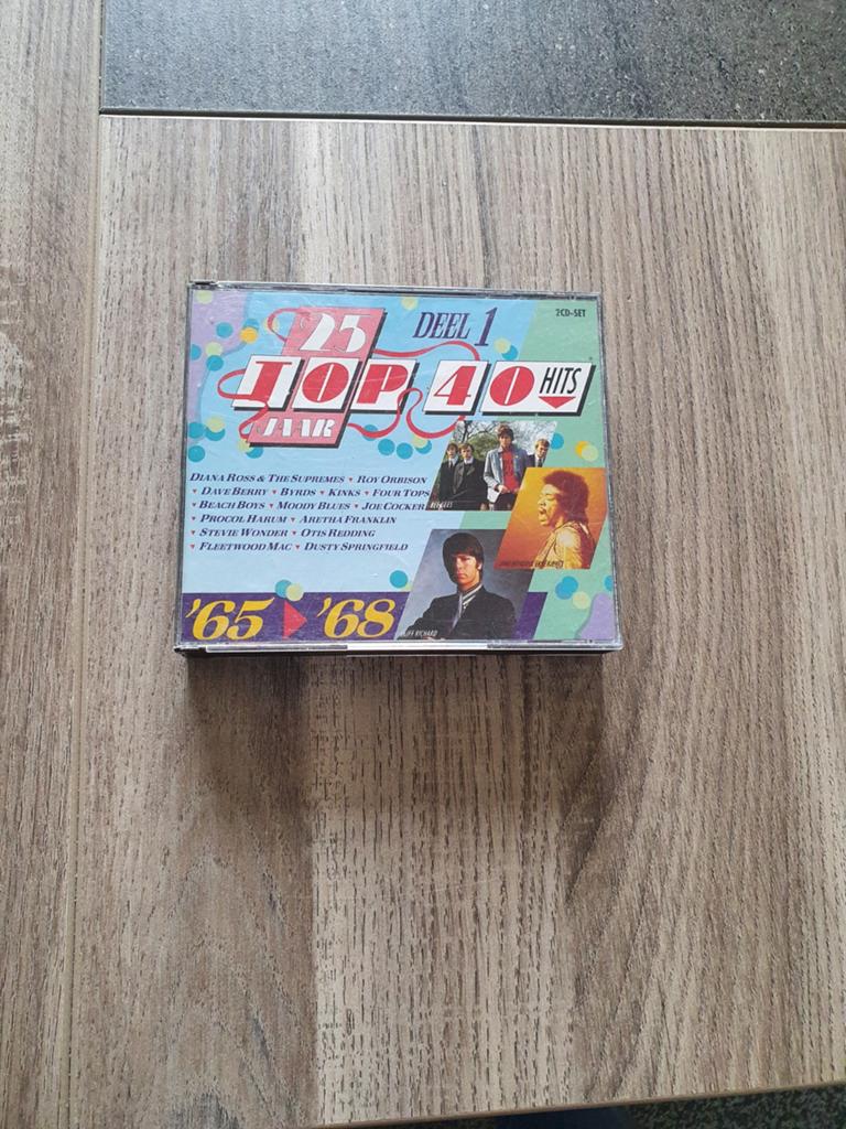 Cd 25 jaar top 40 hits, Ophalen of Verzenden, Zo goed als nieuw, Pop
