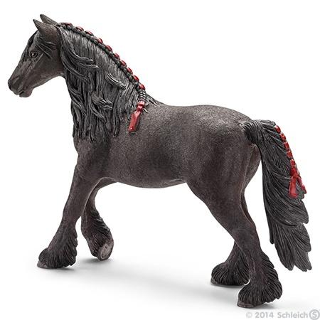 Schleich 13749 Friese merrie, dierfiguur, Ophalen of Verzenden, Gebruikt, Paard, Beeldje of Figuurtje