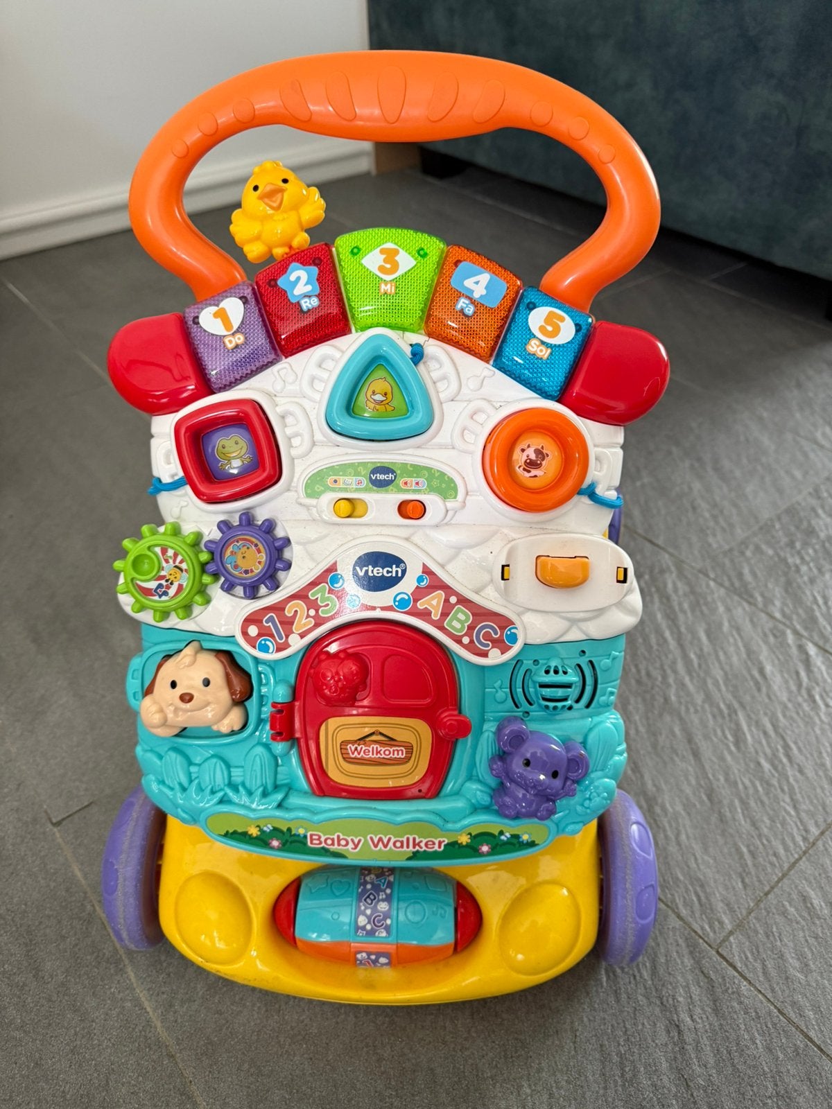 VTech Baby Walker / Loopwagen met muziek – Zo good als nieuw, Kinderen en Baby's, Speelgoed | Vtech, Ophalen, Zo goed als nieuw