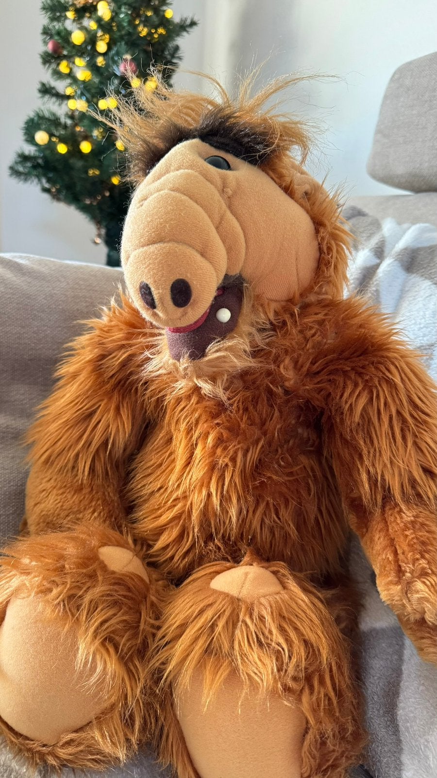 Vintage ALF knuffel - Zo goed als nieuw, Overige merken, Overige karakters, Overige typen, Ophalen of Verzenden