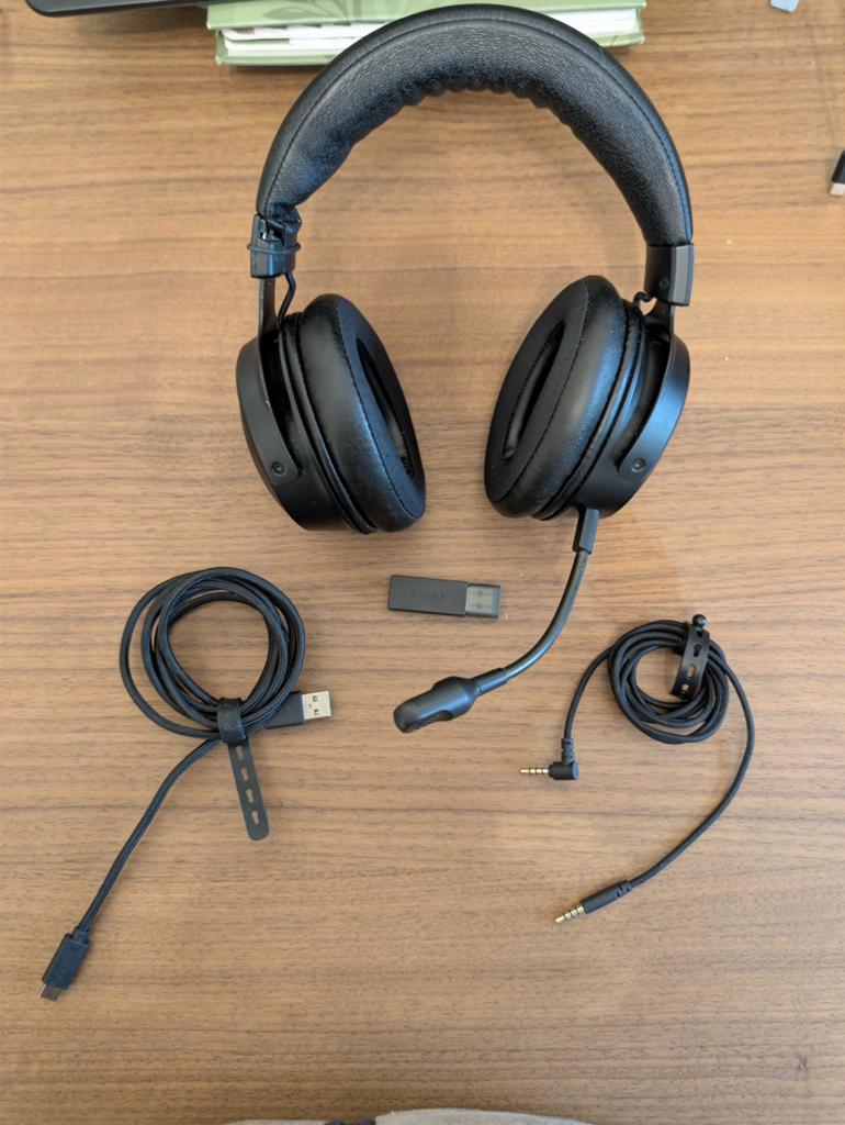 Razer Kraken V3 HyperSense Gaming Headset – zie omschrijving, Gebruikt, Ophalen of Verzenden, Draadloos, Over-ear