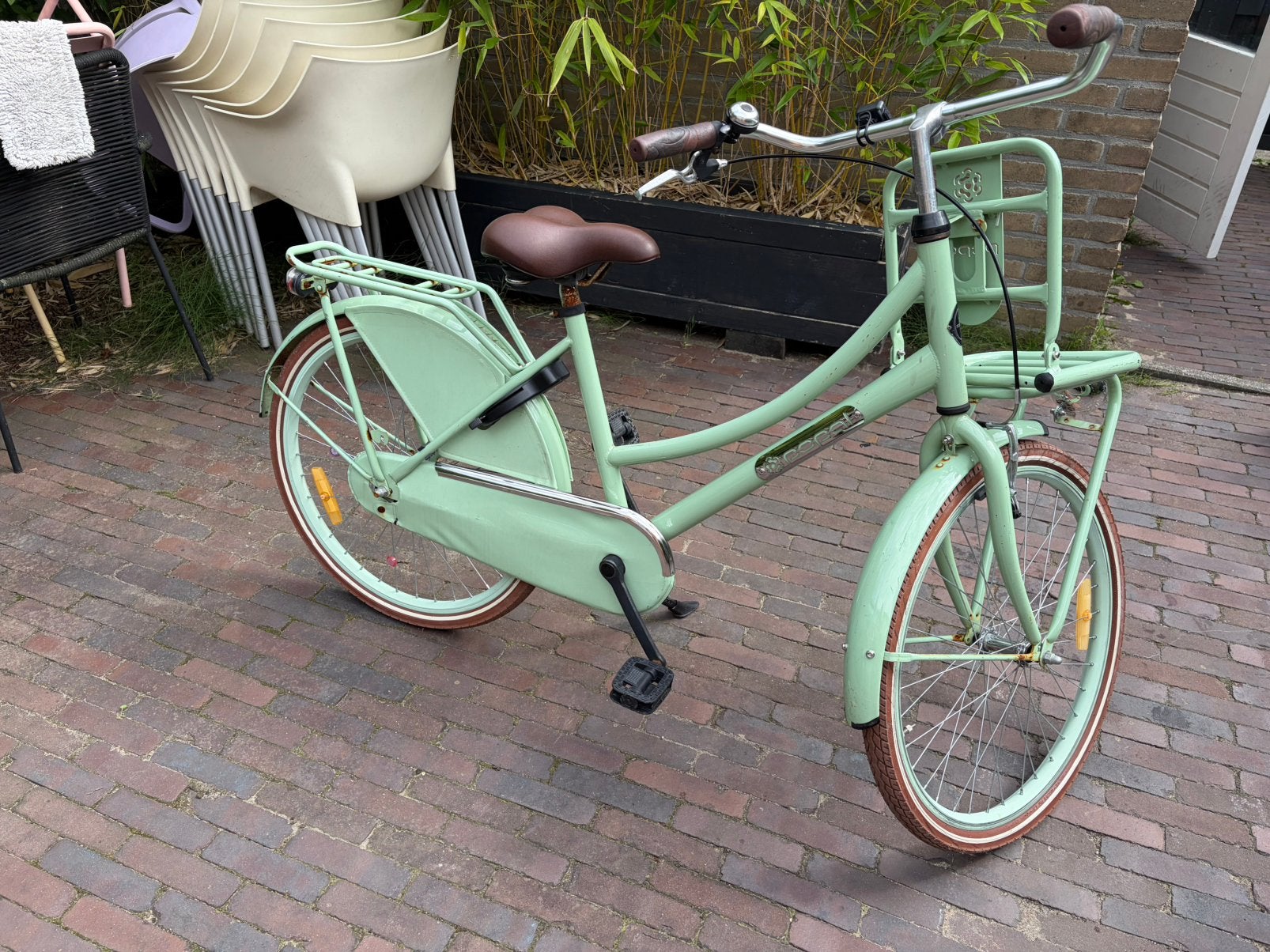 Fiets 24 inch, Ophalen of Verzenden, Gebruikt, Terugtraprem, 24 inch