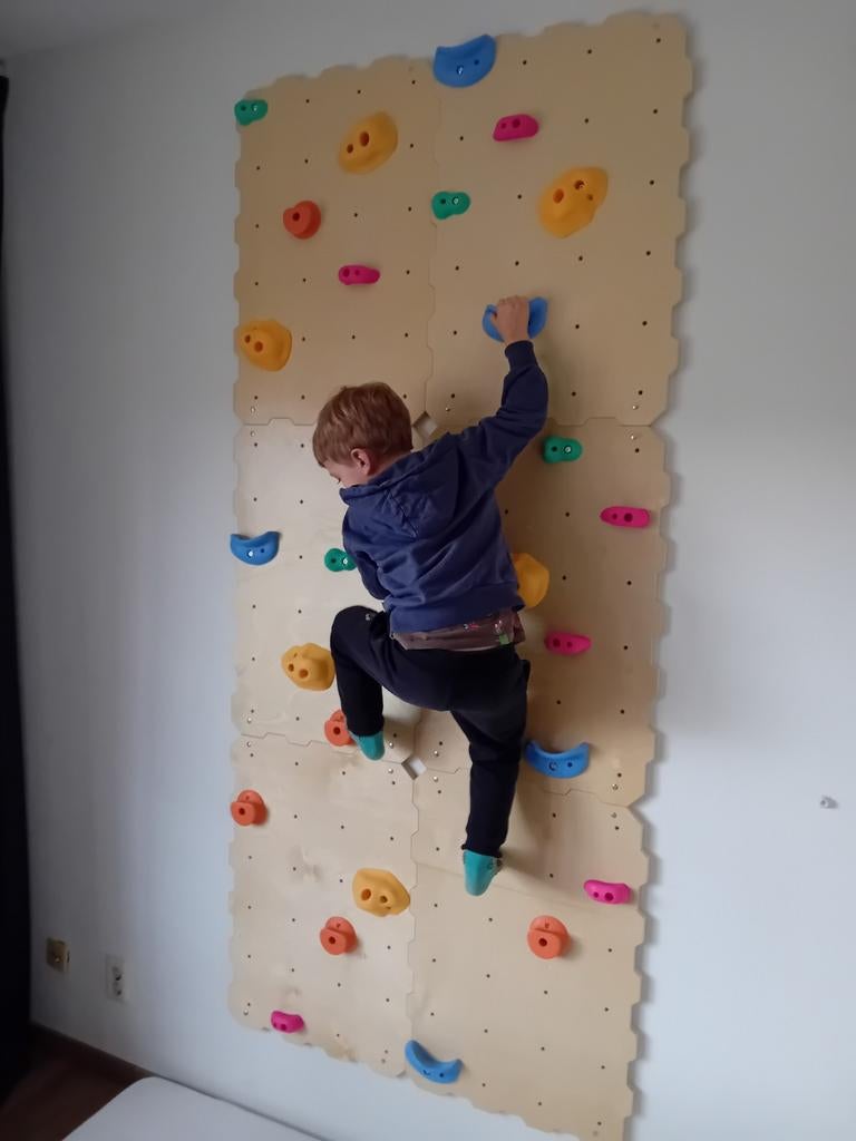 Klimwand voor kinderen - Binnenklimmuur, Ophalen, Zo goed als nieuw