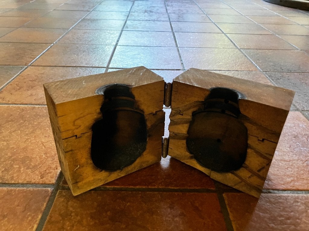 Mal Voor flesje glas blazen, Ophalen of Verzenden