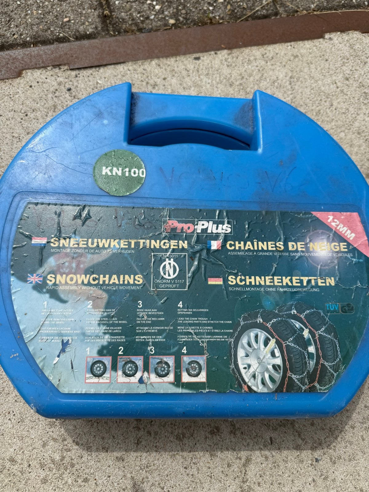 Nieuwe sneeuwkettingen, ongebruikt in koffer, Ophalen, Nieuw