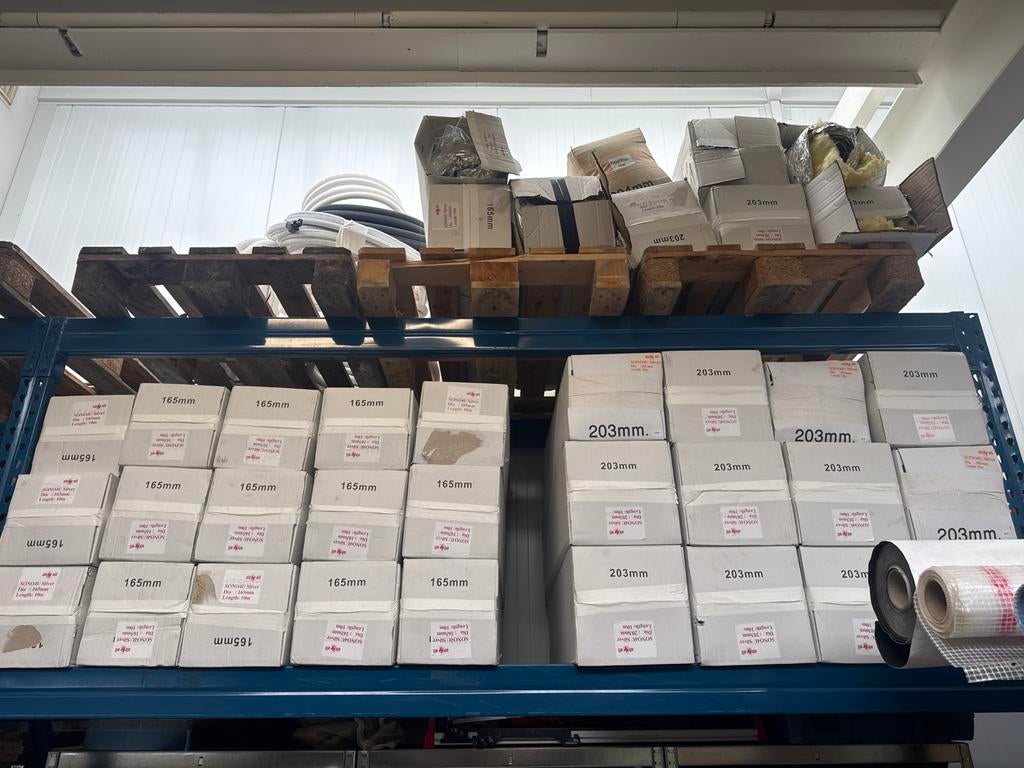 Air4all Sono4u Silver Isolatieslang  165/203mm, 10m per doos, Ophalen, Nieuw, Ventilator en Afzuiger