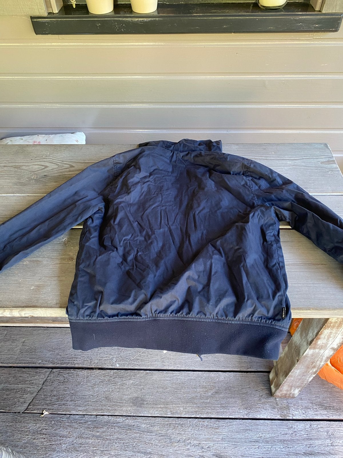 Chasin' heren jas maat L, Kleding | Heren, Jassen | Zomer, Ophalen of Verzenden, Gedragen, Maat 52/54 (L), Blauw