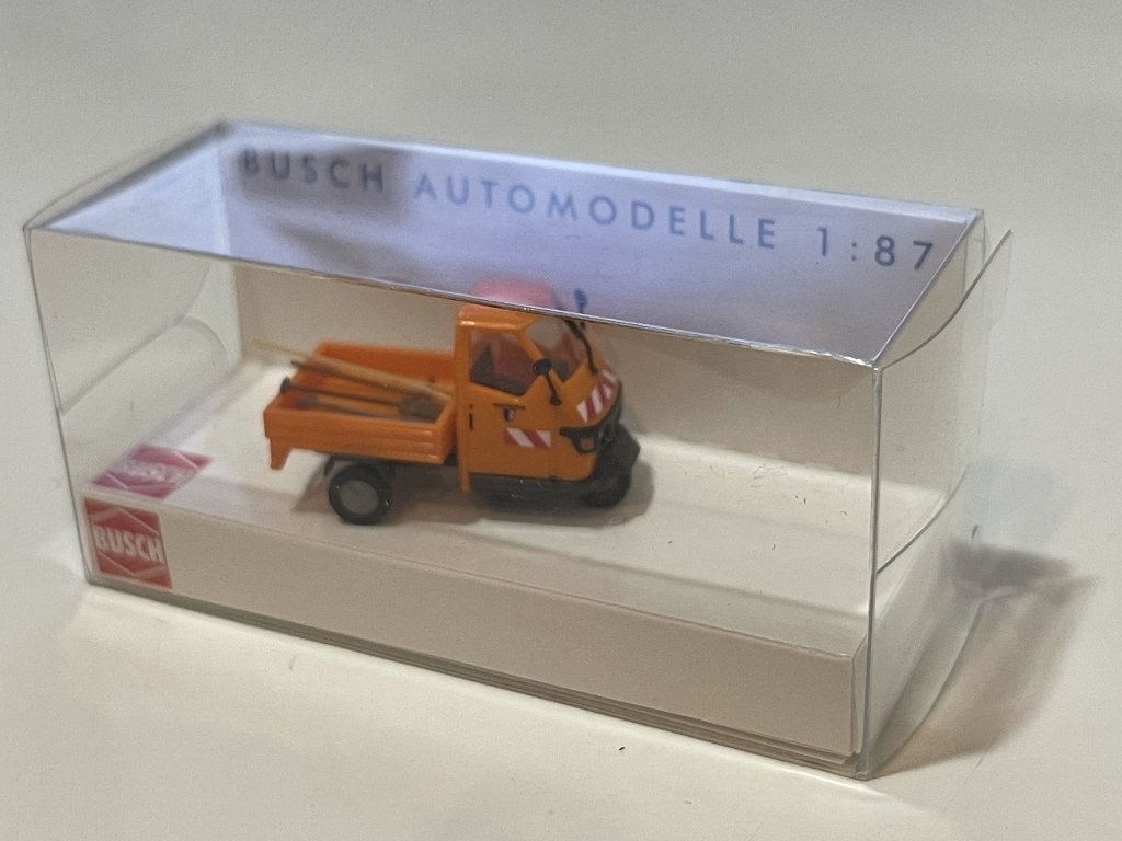Busch 48457 Piaggio Ape 50 nieuw in verpakking, Hobby en Vrije tijd, Ophalen of Verzenden, Nieuw, Auto, Overige merken