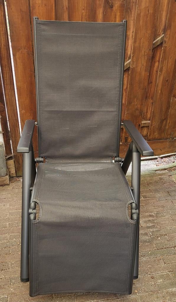 Tuin relaxstoel, Tuin en Terras, Ligbedden, Ophalen, Zo goed als nieuw, Aluminium, Verstelbaar