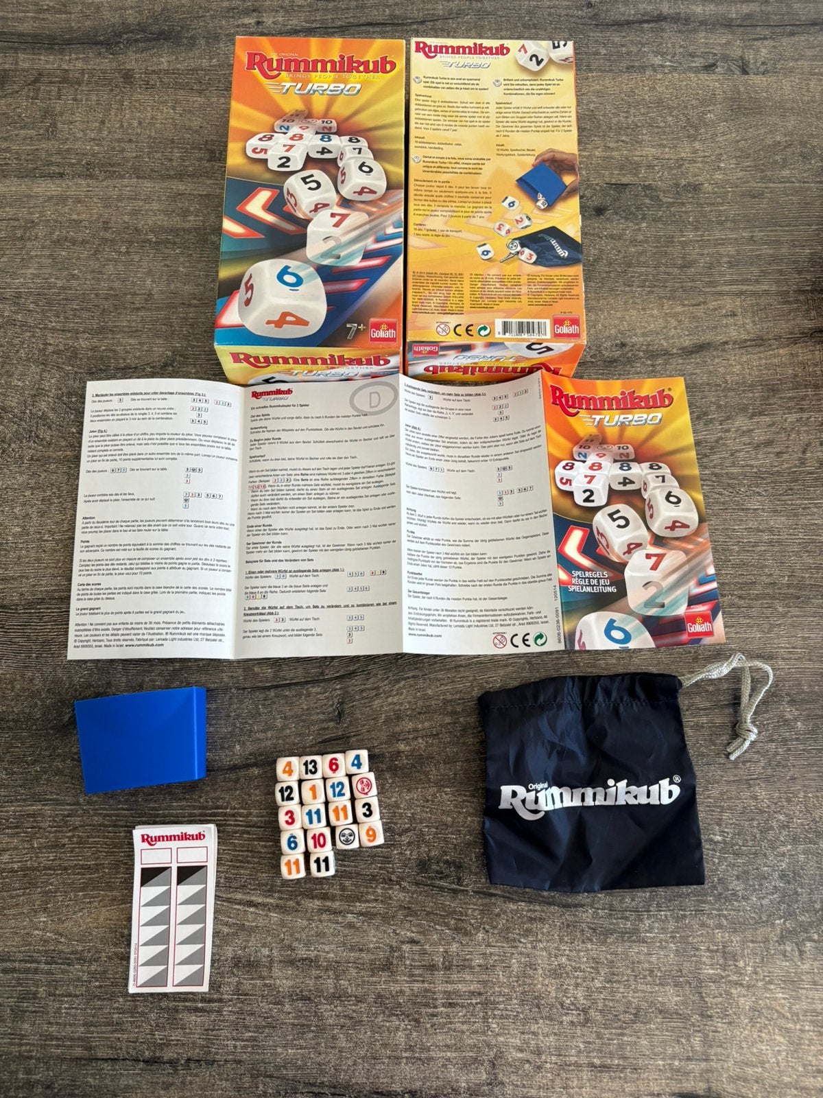 Rummikub Turbo, Ophalen of Verzenden, Zo goed als nieuw