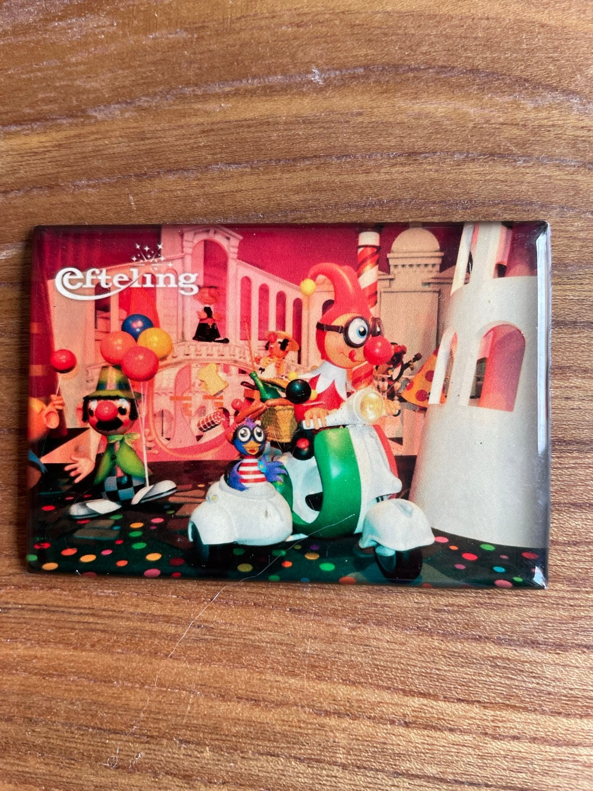 Efteling Carnaval Festival Magneet, Ophalen of Verzenden, Zo goed als nieuw, Overige typen