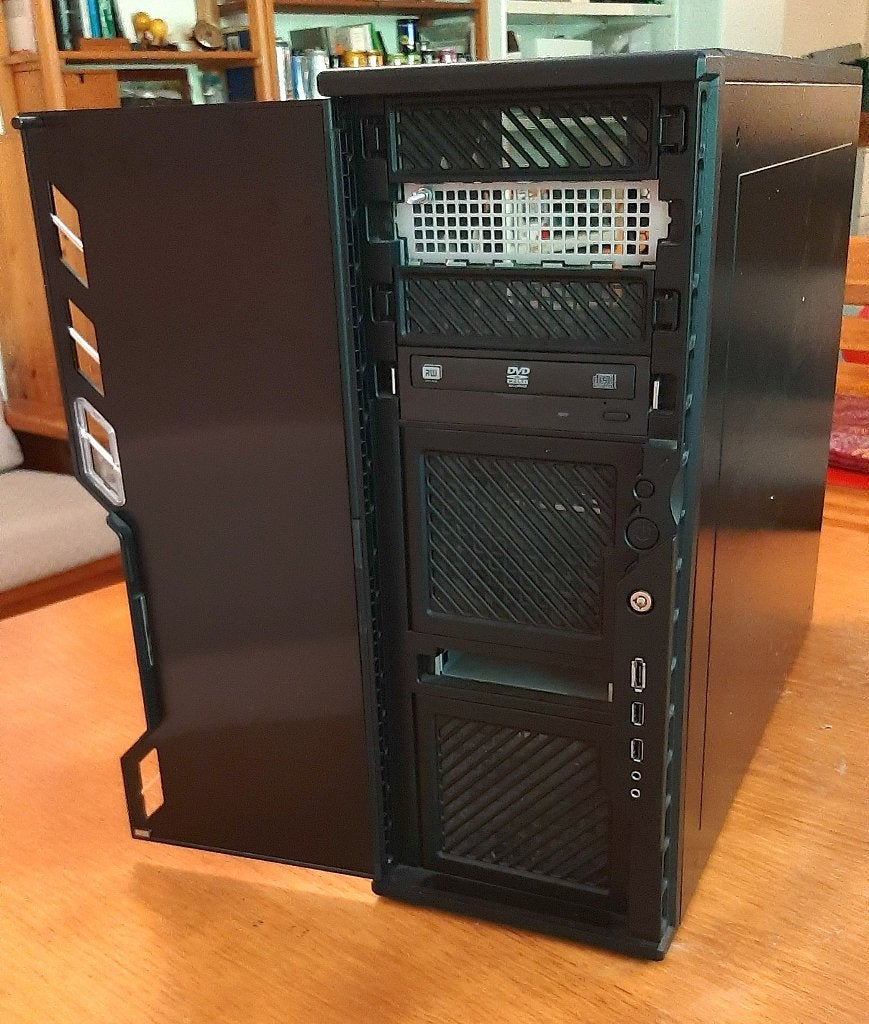 Be Quiet computerkast met powersupply, Ophalen, Gebruikt