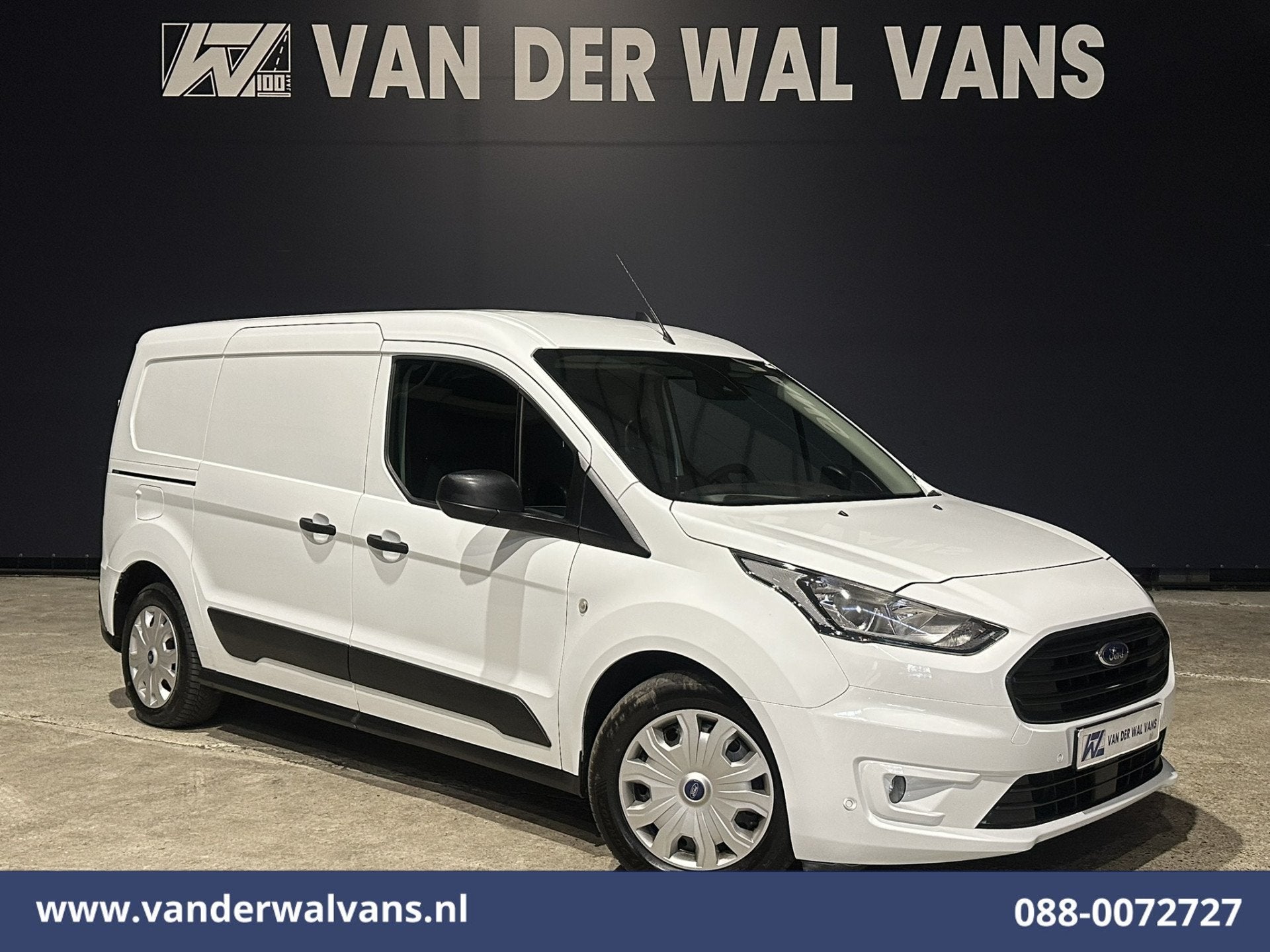 Ford Transit Connect 1.5 EcoBlue 100pk L2H1 Euro6 Airco | Ca, Auto's, Voorwielaandrijving, Stof, Gebruikt, 4 cilinders