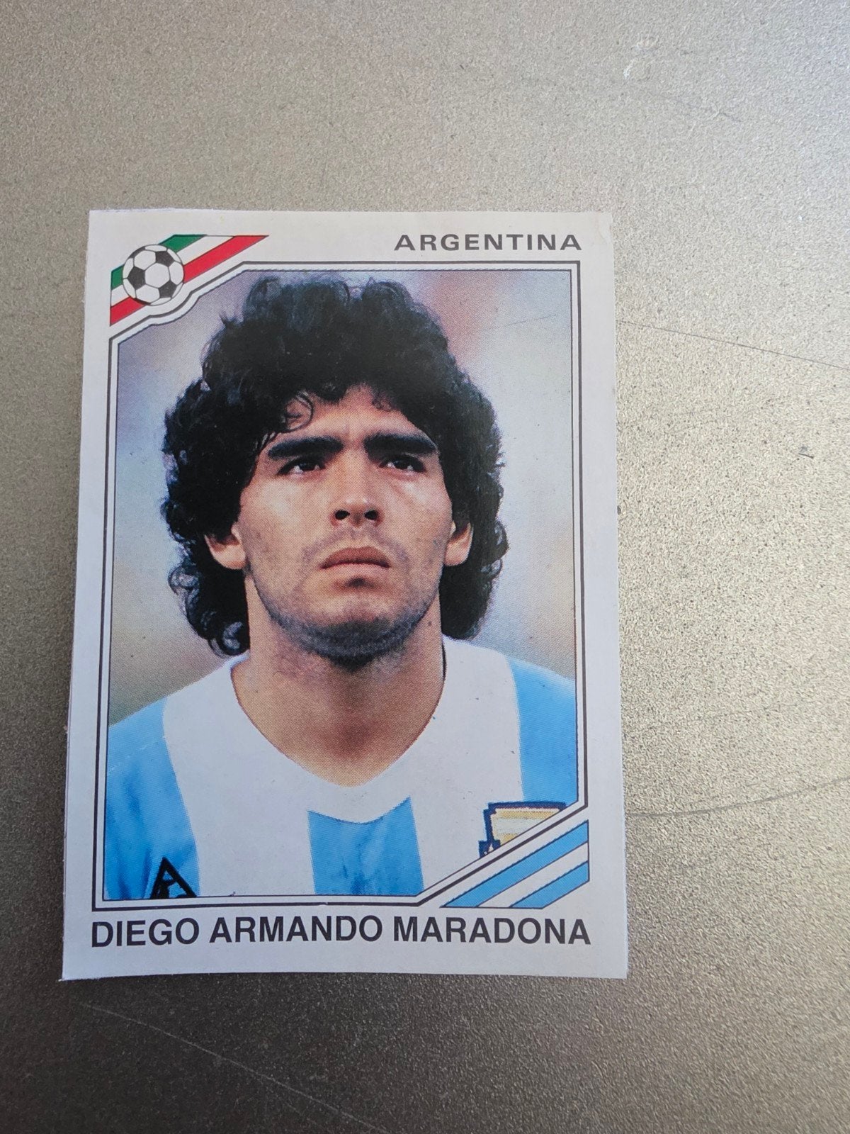 Panini WK 1986 Maradona Sticker - Mexico 86, Ophalen of Verzenden