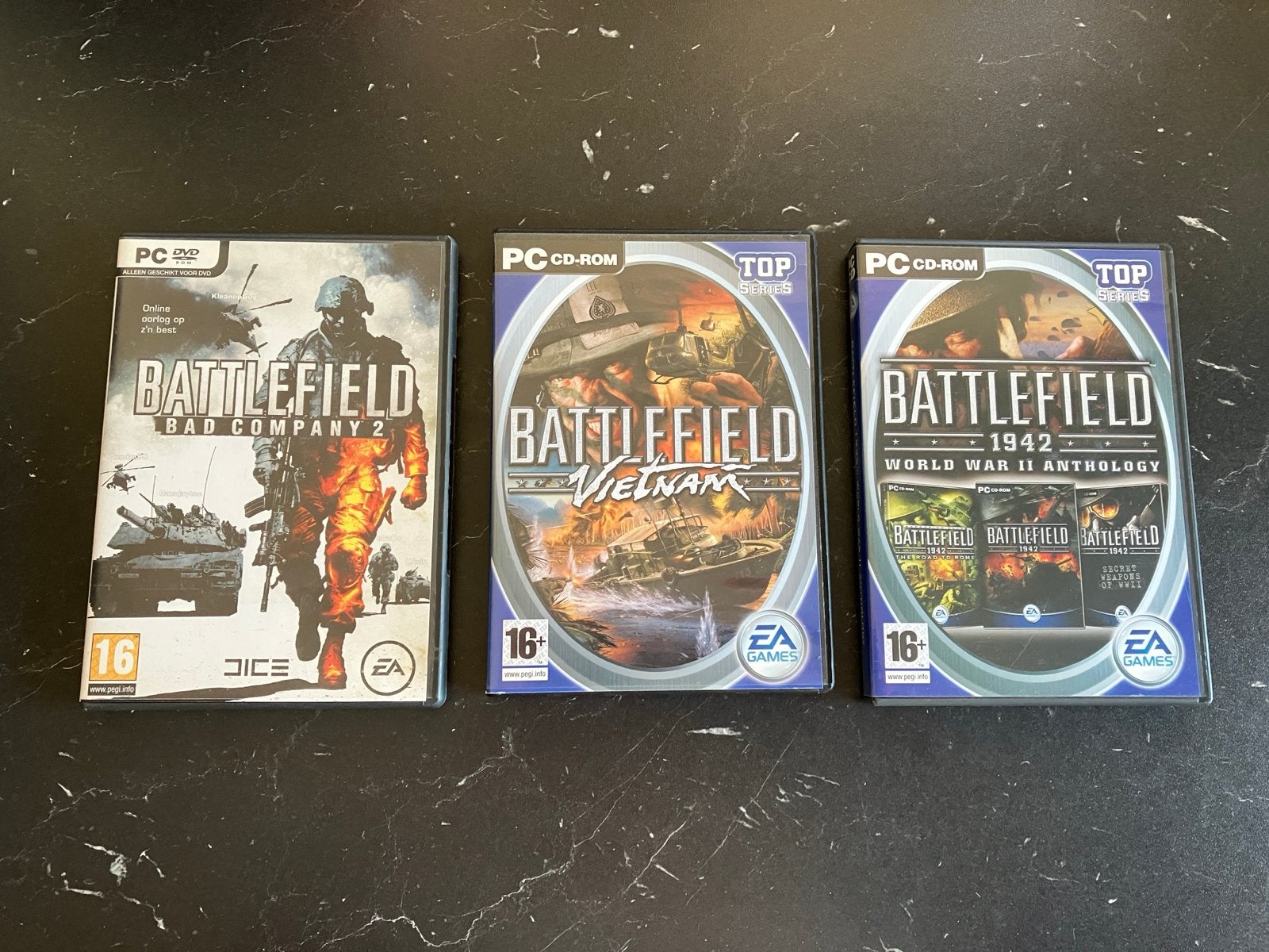 Battlefield PC Games: Bad Company 2, Vietnam, 1942 Collectie, Online, Gebruikt, Shooter, Ophalen of Verzenden