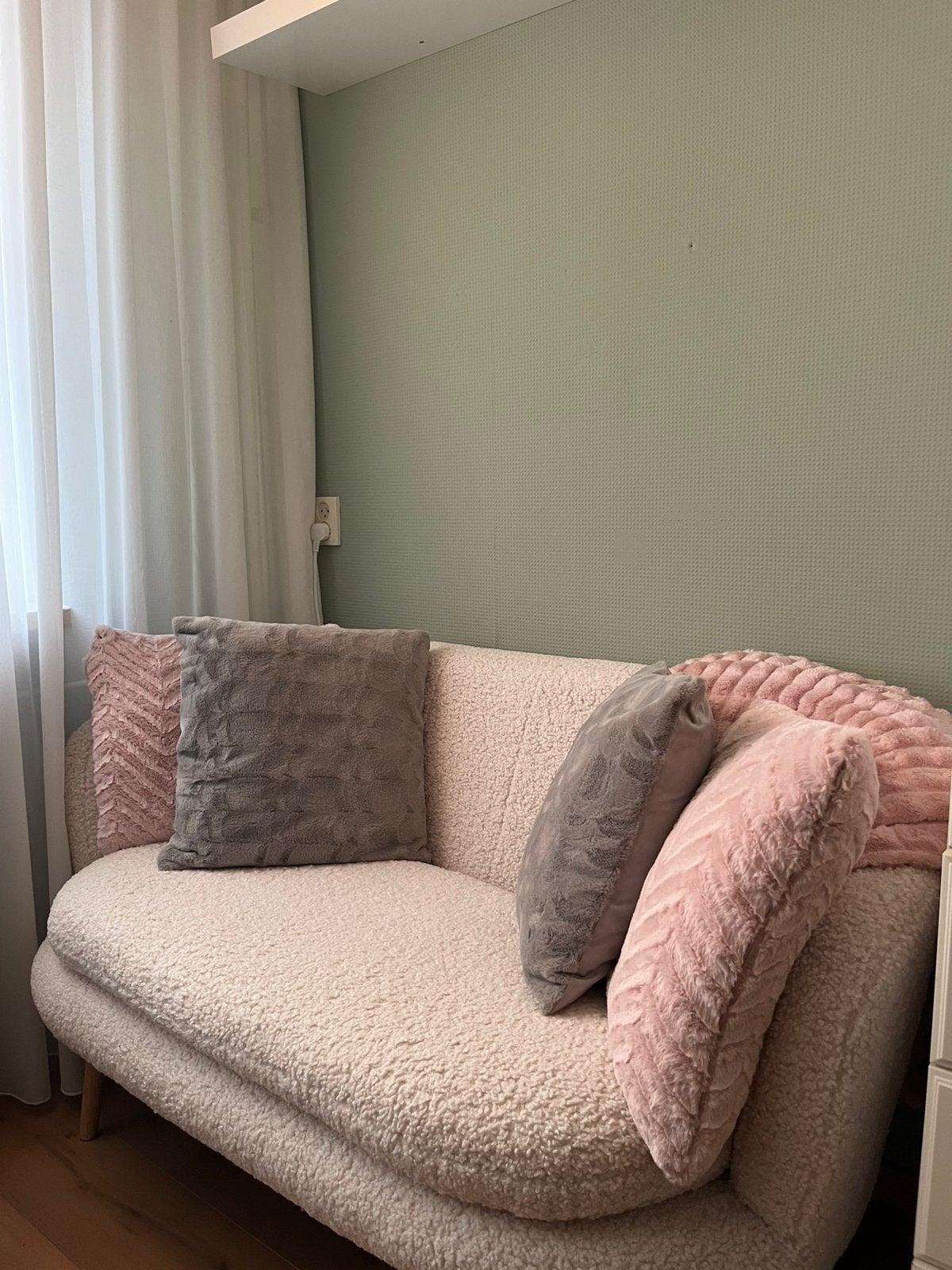2-persoons zitbank, Huis en Inrichting, Banken | Sofa's en Chaises Longues, Ophalen, Tweepersoons, 75 tot 100 cm, Zo goed als nieuw