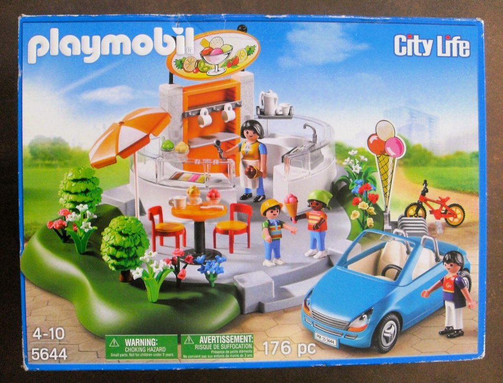 Playmobil City Life 5644 IJssalon, Gebouw, Complete set, Ophalen of Verzenden, Zo goed als nieuw