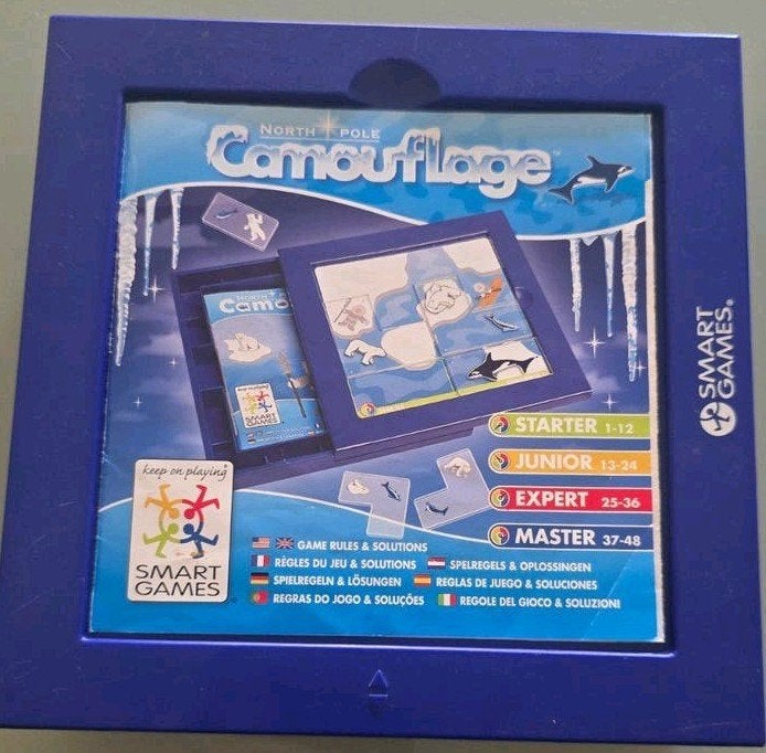 SmartGames North Pole Camouflage - Logisch Denkspel, Een of twee spelers, SmartGames, Ophalen of Verzenden, Zo goed als nieuw
