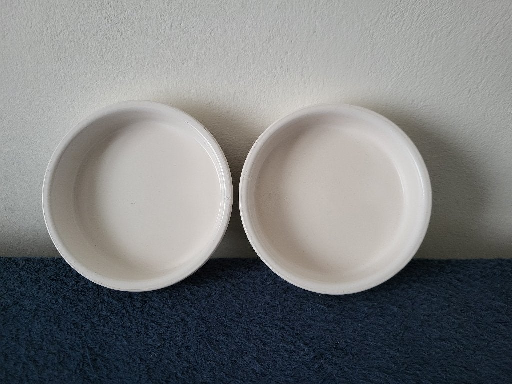 2 Crème brulée ovenschaaltjes doorsnede 13 cm, Verzenden, Overige materialen, Overige stijlen, Overige typen