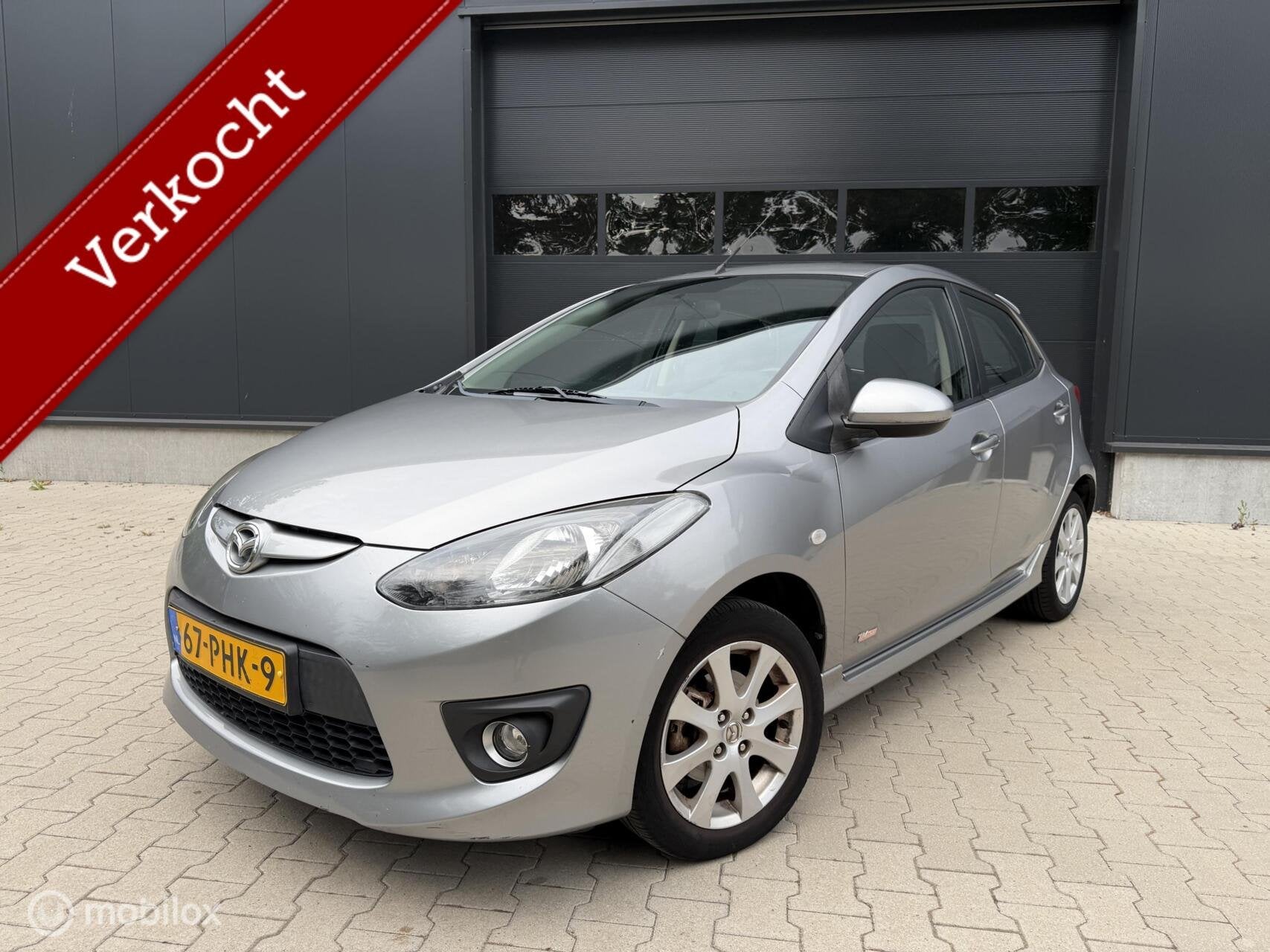 Mazda 2 1.3 GT-M Line NW APK I Airco I NAP I Trekhaak, Voorwielaandrijving, Gebruikt, 4 cilinders, 4 stoelen