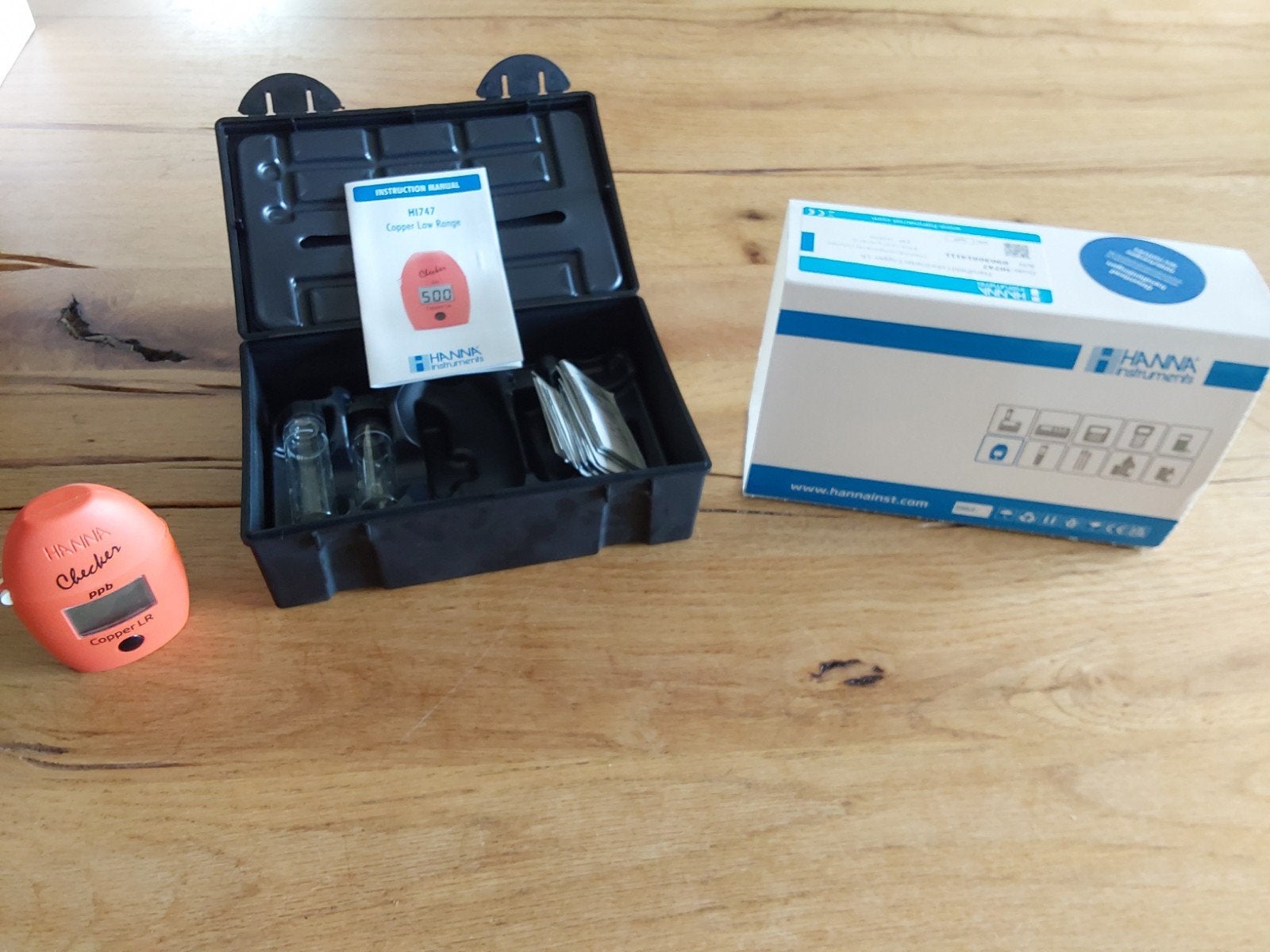hanna copper low range test hanna checker, Ophalen of Verzenden, Zo goed als nieuw, Overige merken