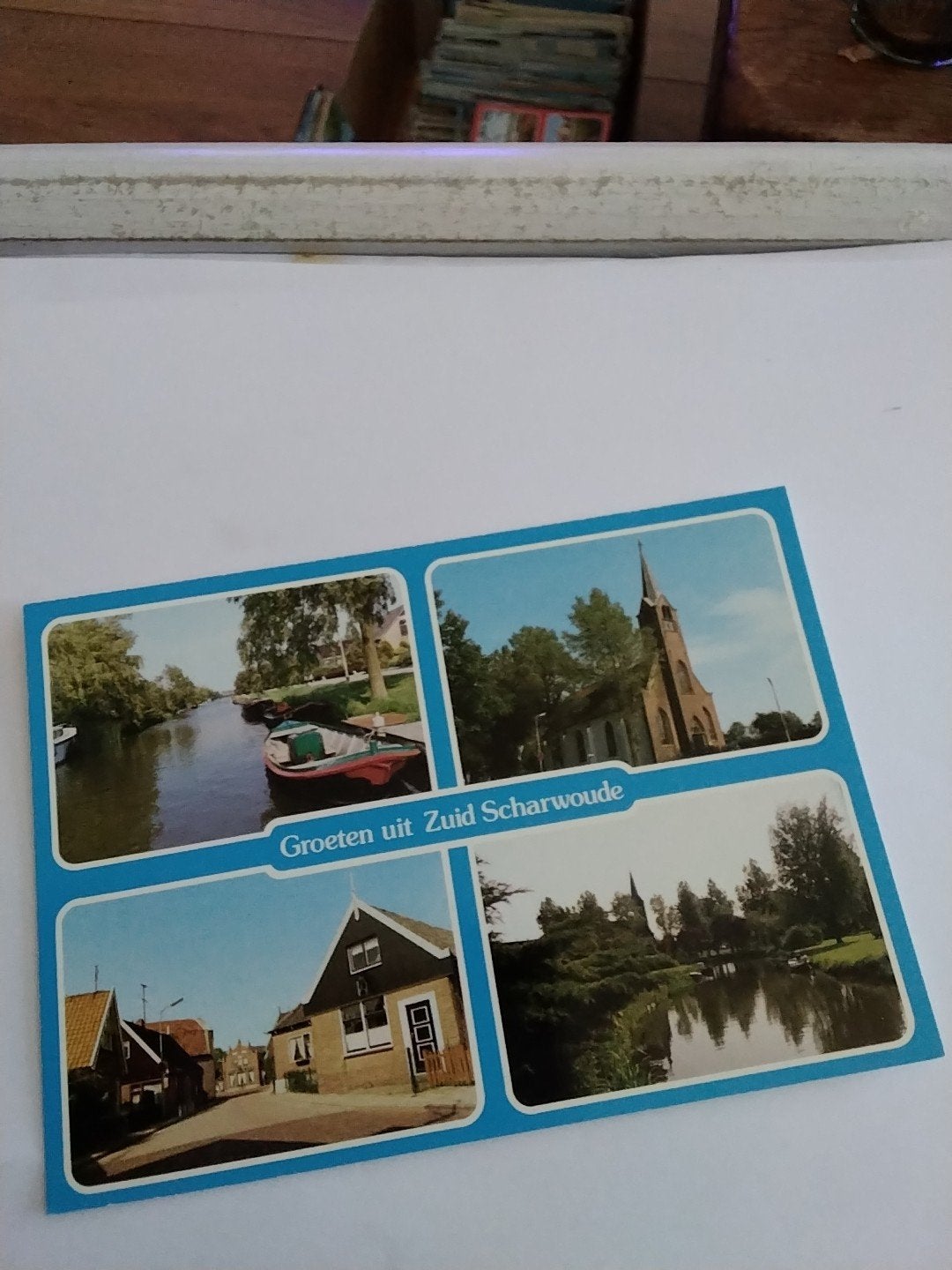 Ansichtkaart Groeten uit Zuid Scharwoude, Ophalen of Verzenden, 1960 tot 1980, Gelopen, Noord-Holland